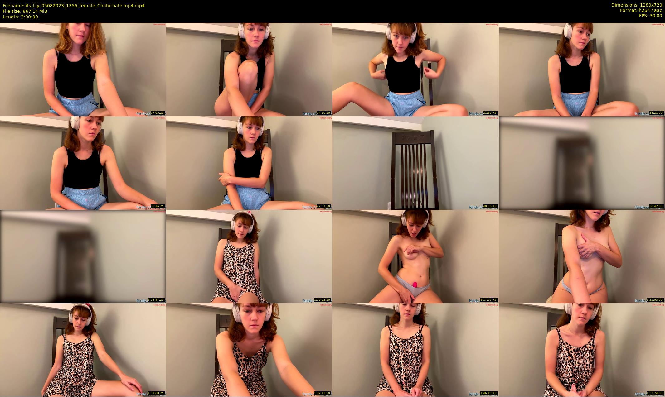 its_lily — 120 minute Chaturbate female cam show recording, 720p, Aug 5, 2023