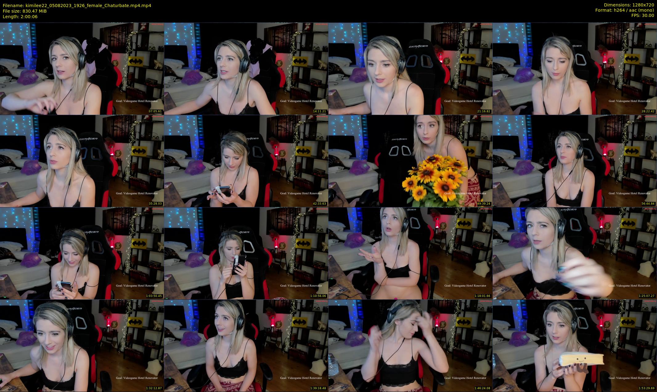 kimilee22 — 121 minute Chaturbate female cam show recording, 720p, Aug 5, 2023