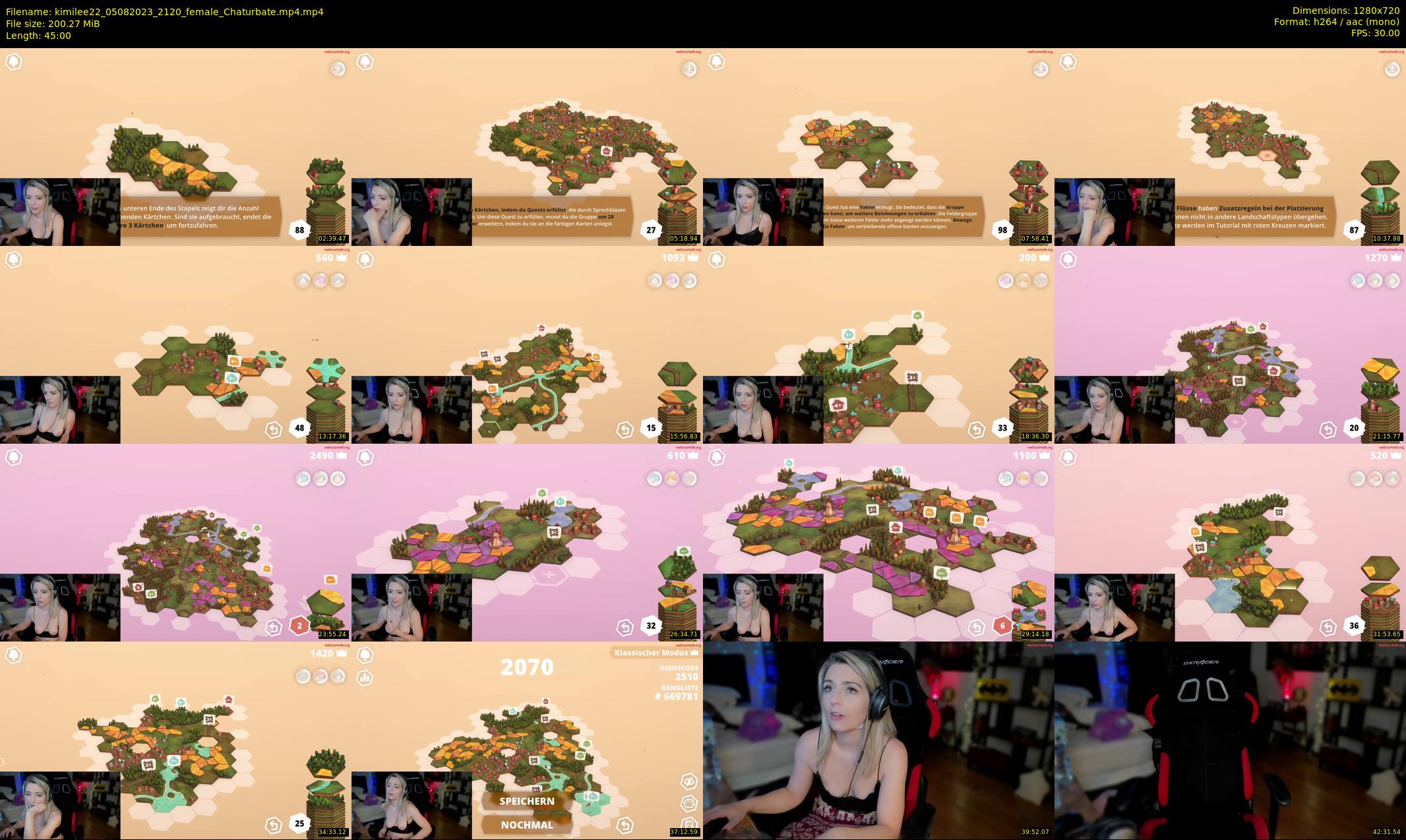 kimilee22 — 45 minute Chaturbate female cam show recording, 720p, Aug 5, 2023
