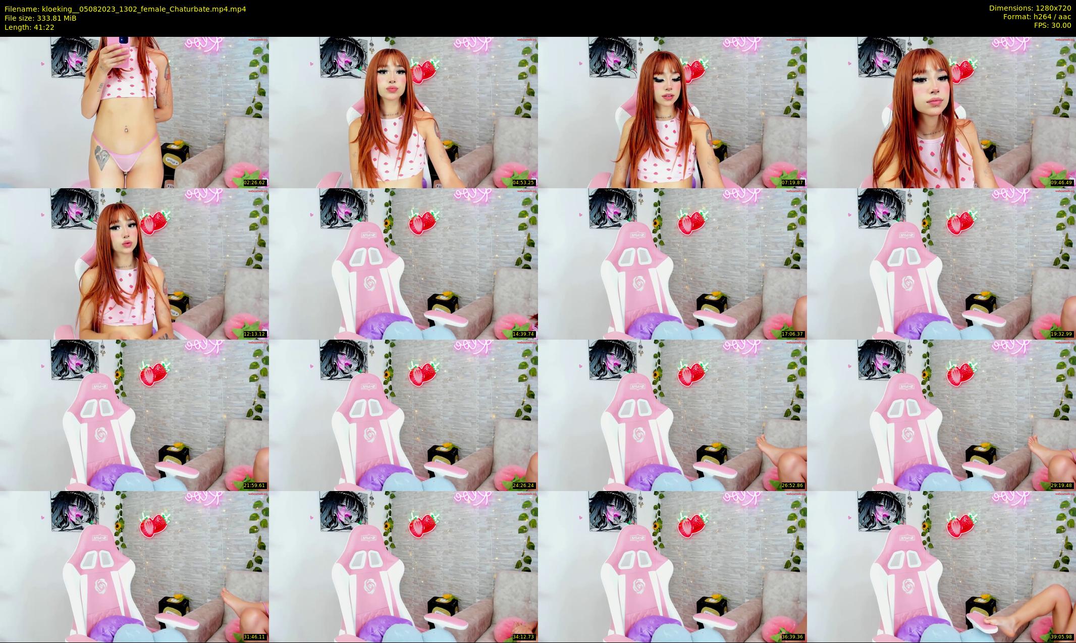 kloeking_ — 42 minute Chaturbate female cam show recording, 720p, Aug 5, 2023