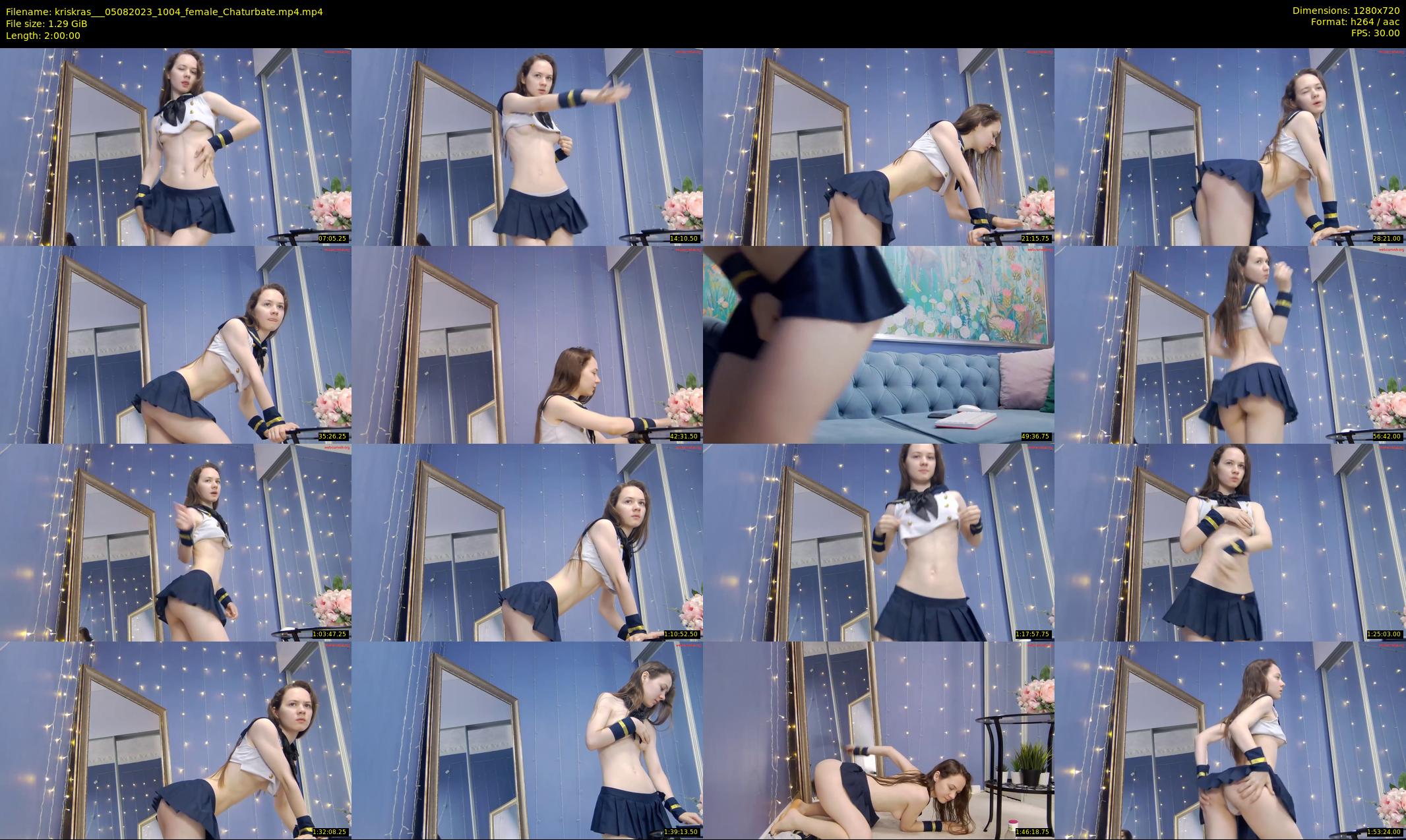 kriskras__ — 120 minute Chaturbate female cam show recording, 720p, Aug 5, 2023