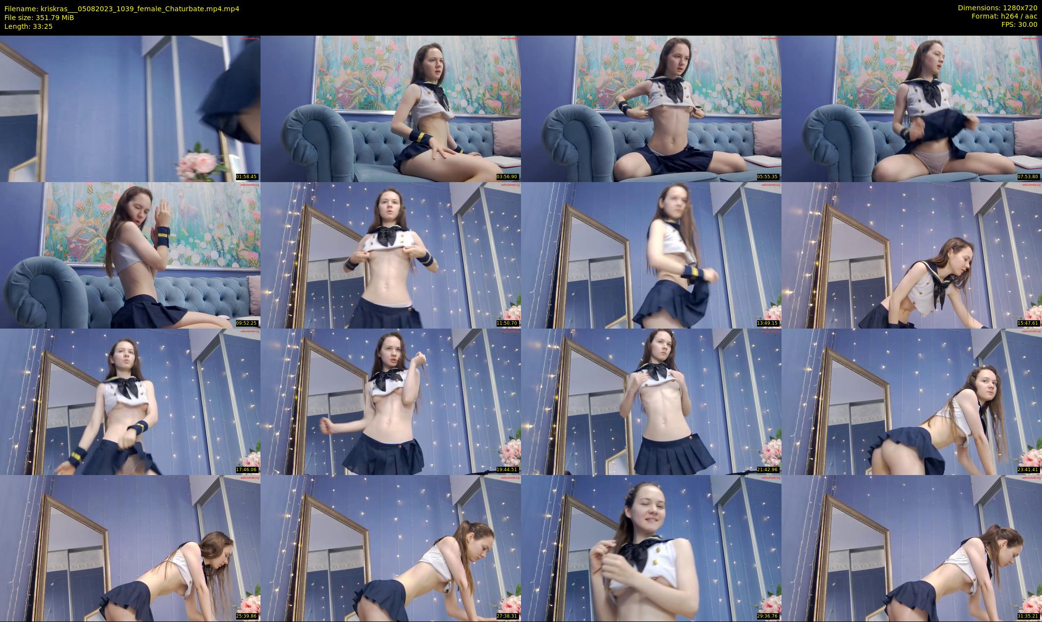 kriskras__ — 34 minute Chaturbate female cam show recording, 720p, Aug 5, 2023