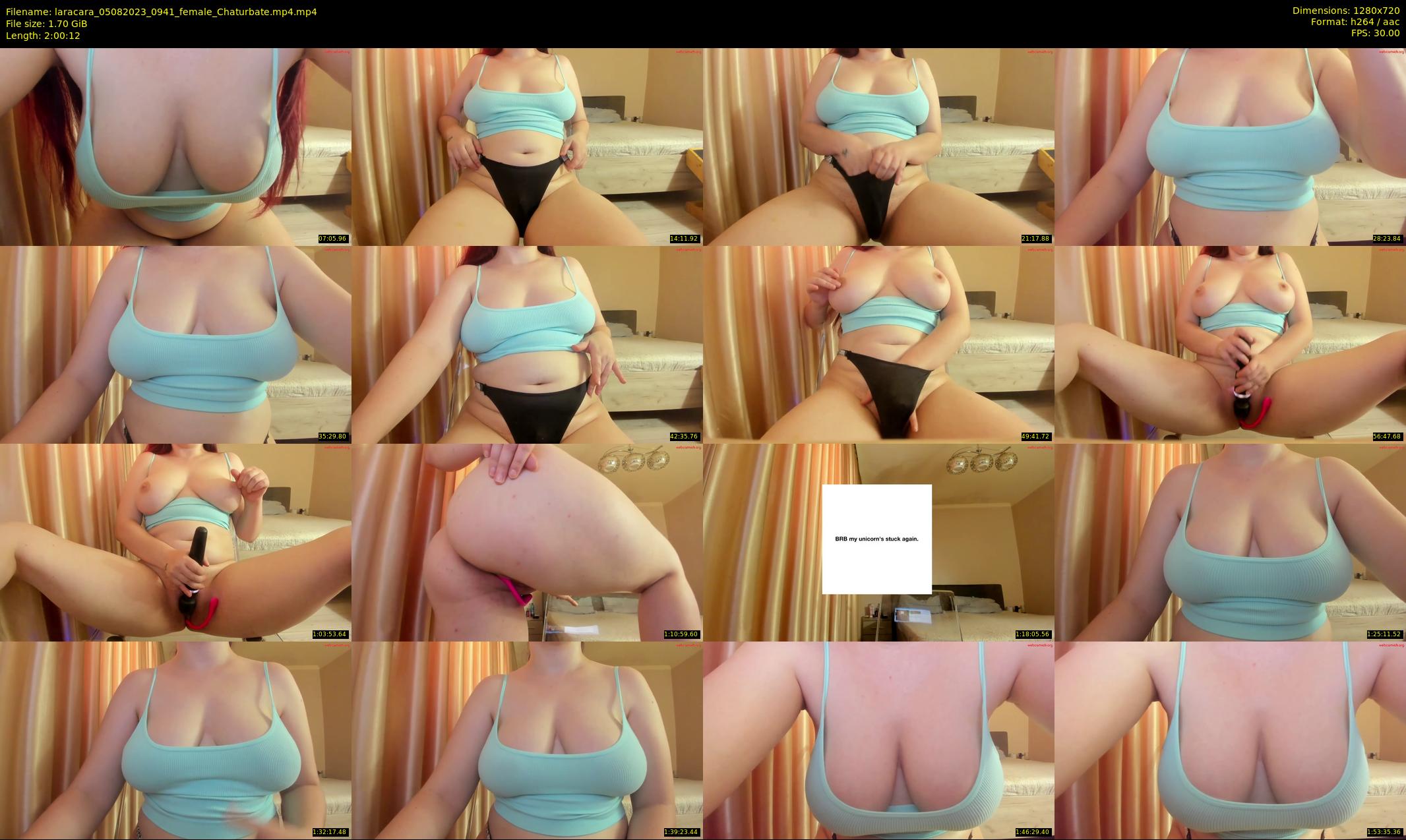 laracara — 121 minute Chaturbate female cam show recording, 720p, Aug 5, 2023