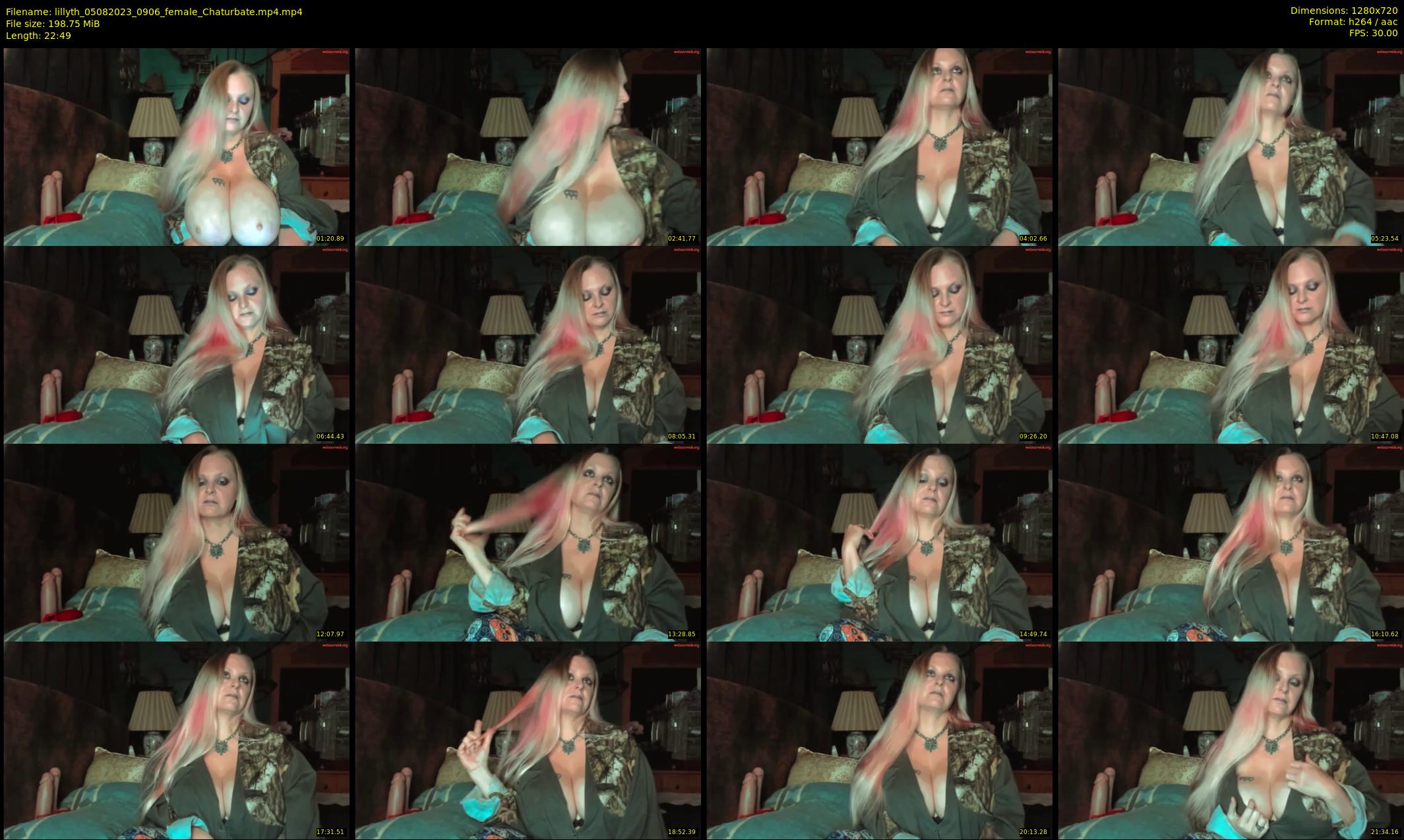lillyth — 23 minute Chaturbate female cam show recording, 720p, Aug 5, 2023