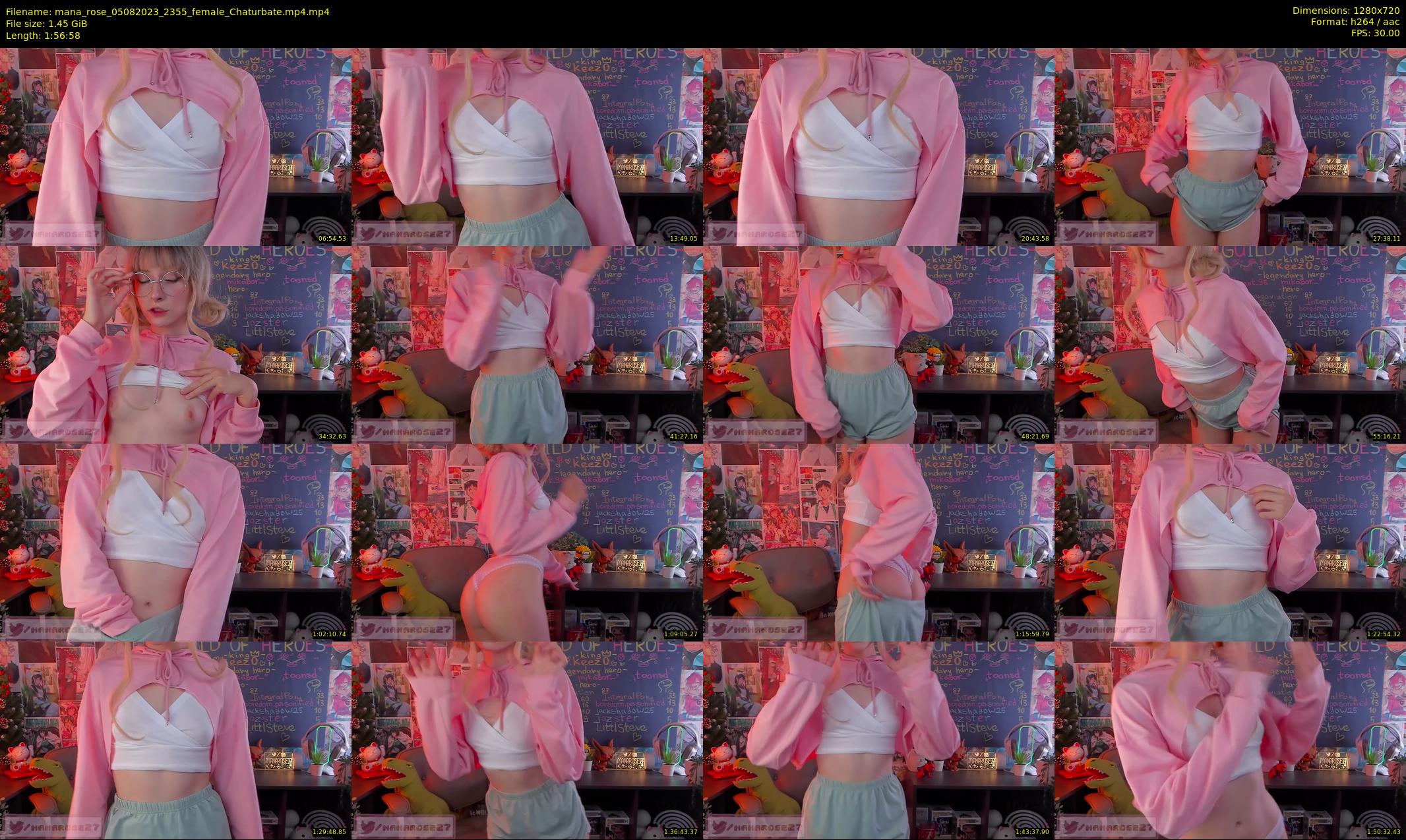 mana_rose — 117 minute Chaturbate female cam show recording, 720p, Aug 5, 2023