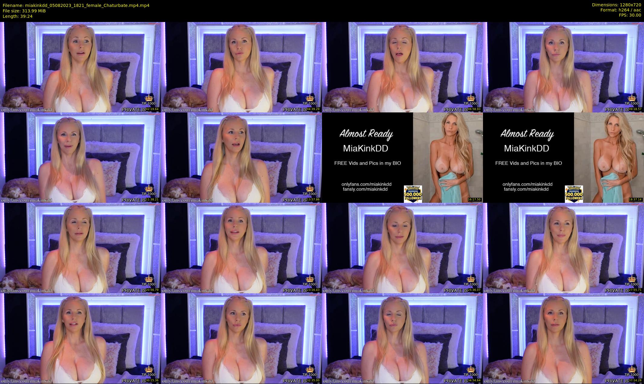 miakinkdd — 40 minute Chaturbate female cam show recording, 720p, Aug 5, 2023