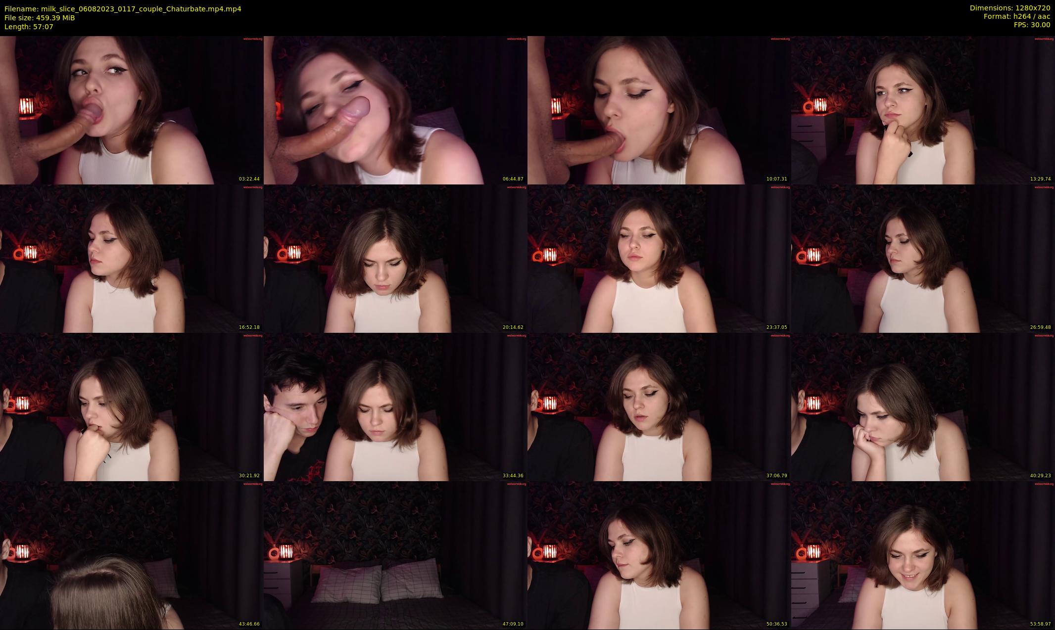 milk_slice — 58 minute Chaturbate couple cam show recording, 720p, Aug 6, 2023
