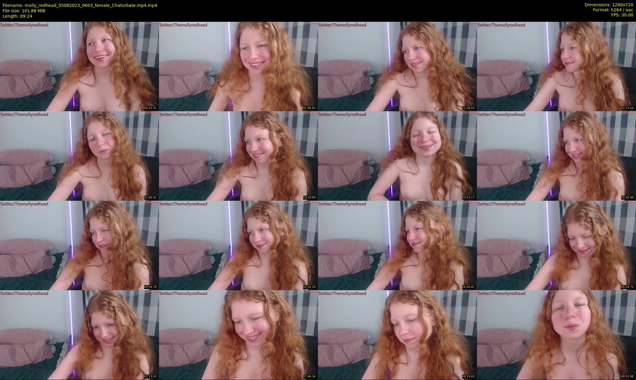 molly_redhead — 10 minute Chaturbate female cam show recording, 720p, Aug 5, 2023