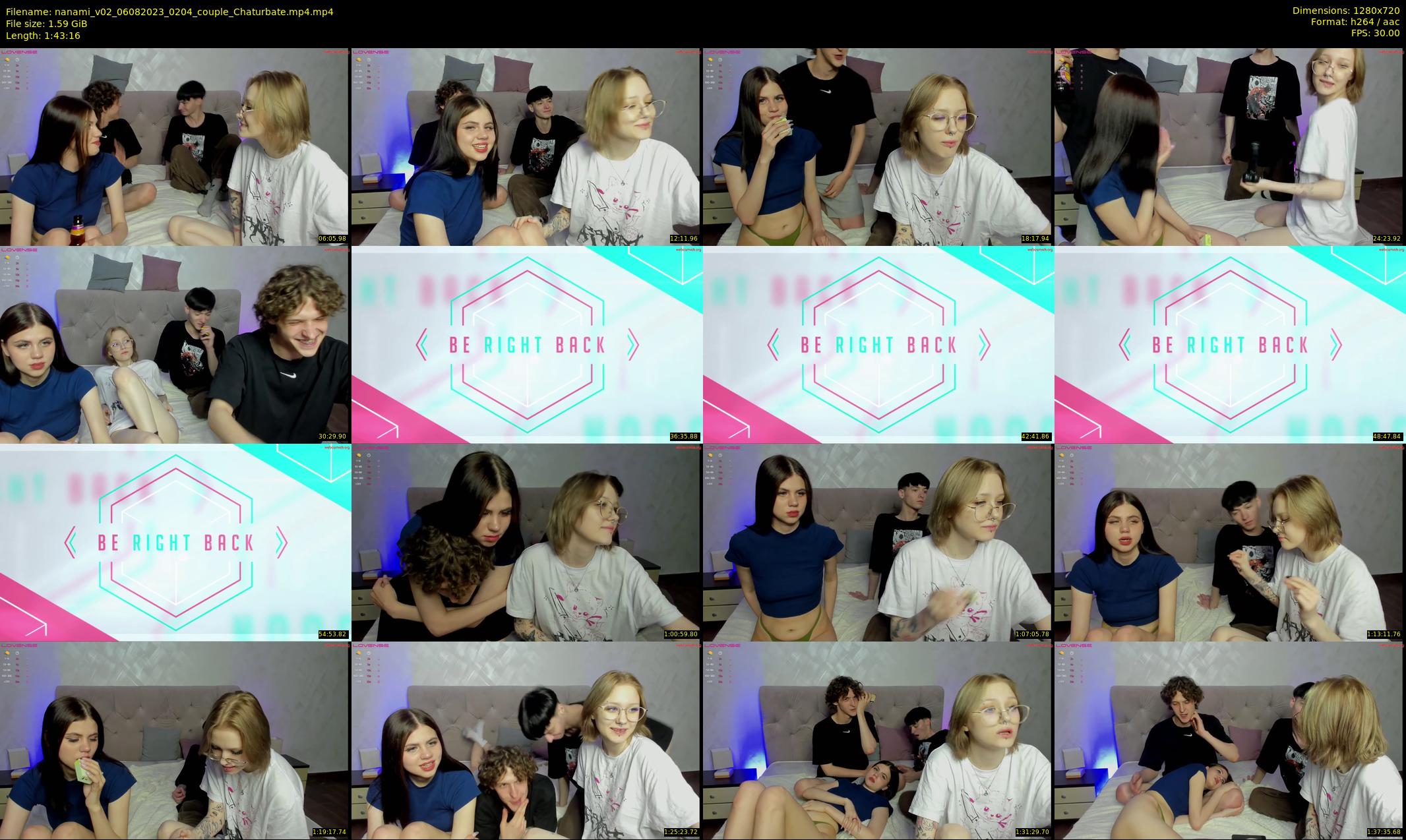 nanami_v02 — 104 minute Chaturbate couple cam show recording, 720p, Aug 6, 2023