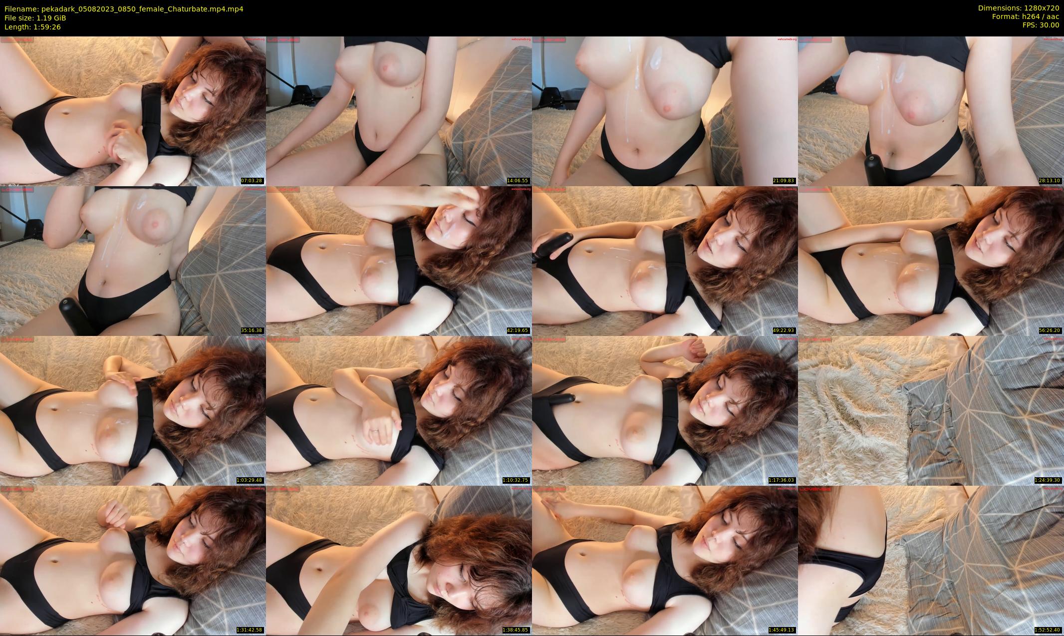 pekadark — 120 minute Chaturbate female cam show recording, 720p, Aug 5, 2023