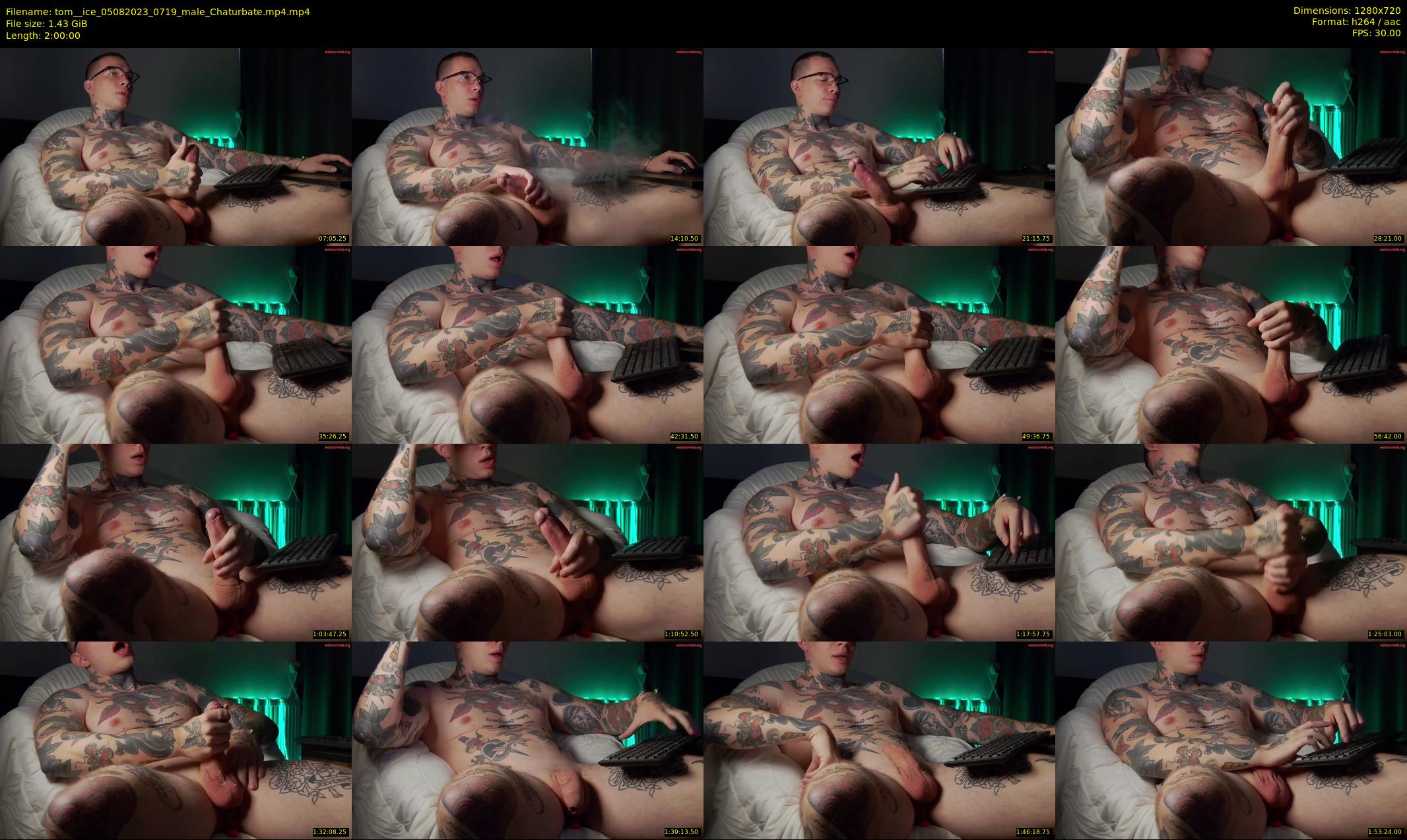 tom__ice — 120 minute Chaturbate male cam show recording, 720p, Aug 5, 2023