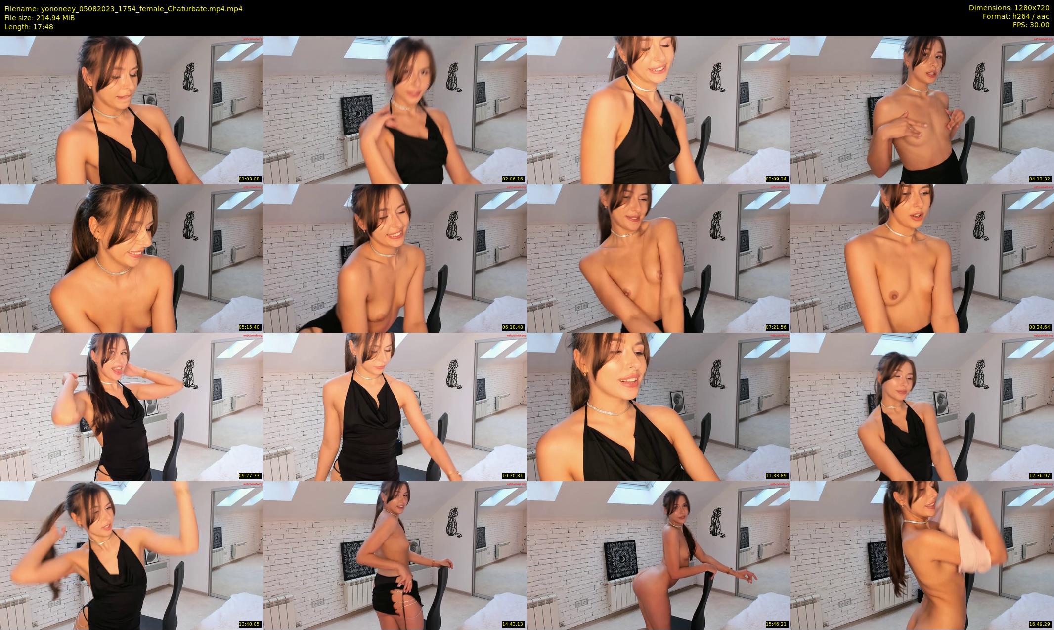 yononeey — 18 minute Chaturbate female cam show recording, 720p, Aug 5, 2023