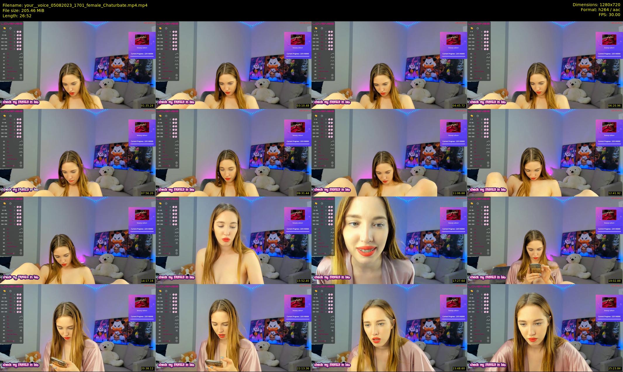 your__voice — 27 minute Chaturbate female cam show recording, 720p, Aug 5, 2023