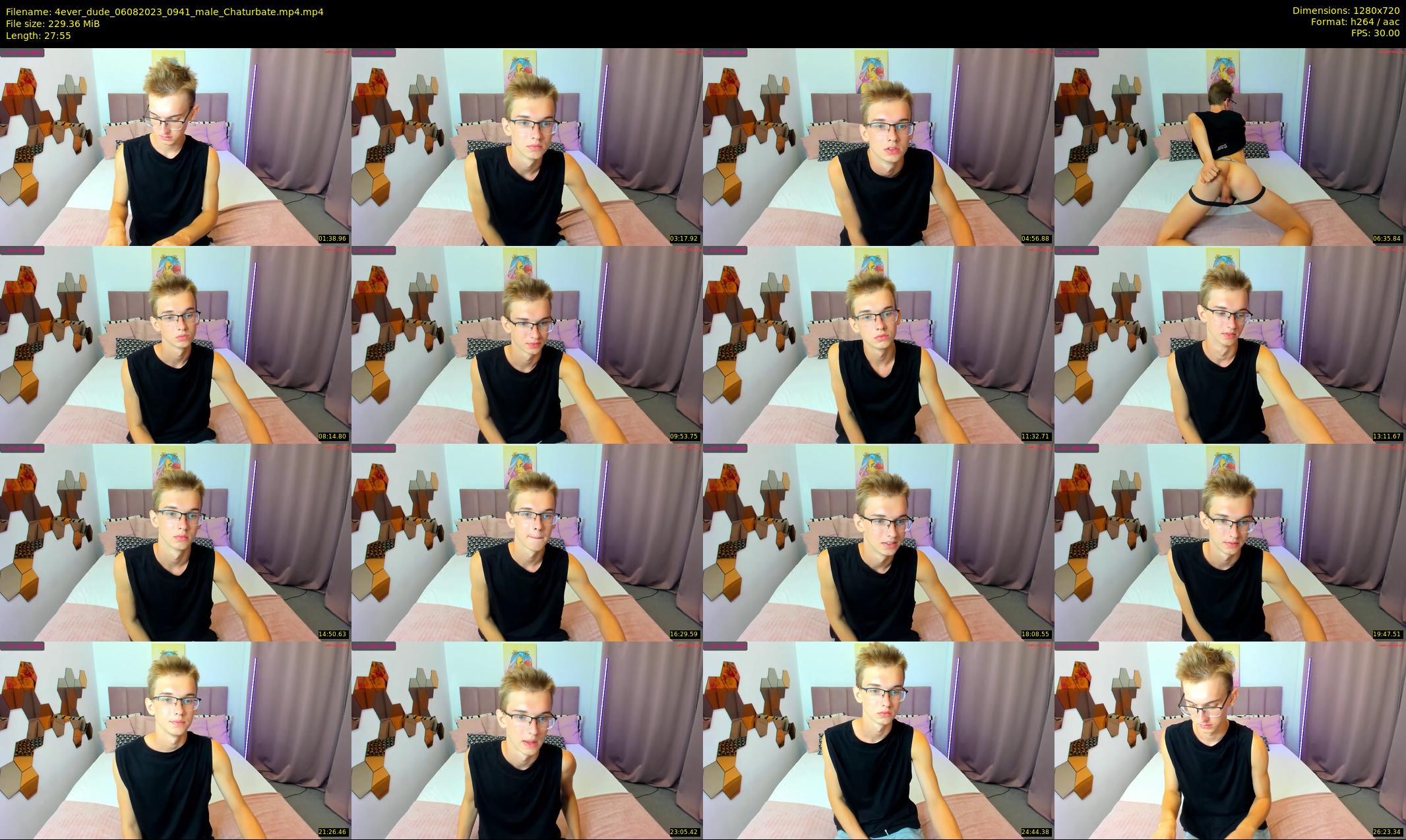 4ever_dude — 28 minute Chaturbate male cam show recording, 720p, Aug 6, 2023