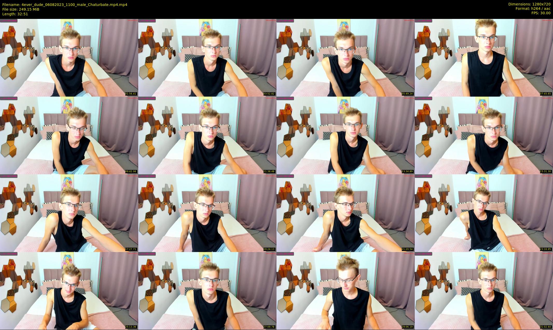 4ever_dude — 33 minute Chaturbate male cam show recording, 720p, Aug 6, 2023