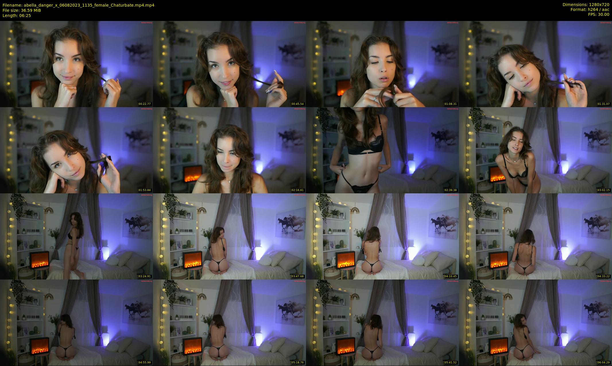 abella_danger_x — 7 minute Chaturbate female cam show recording, 720p, Aug 6, 2023