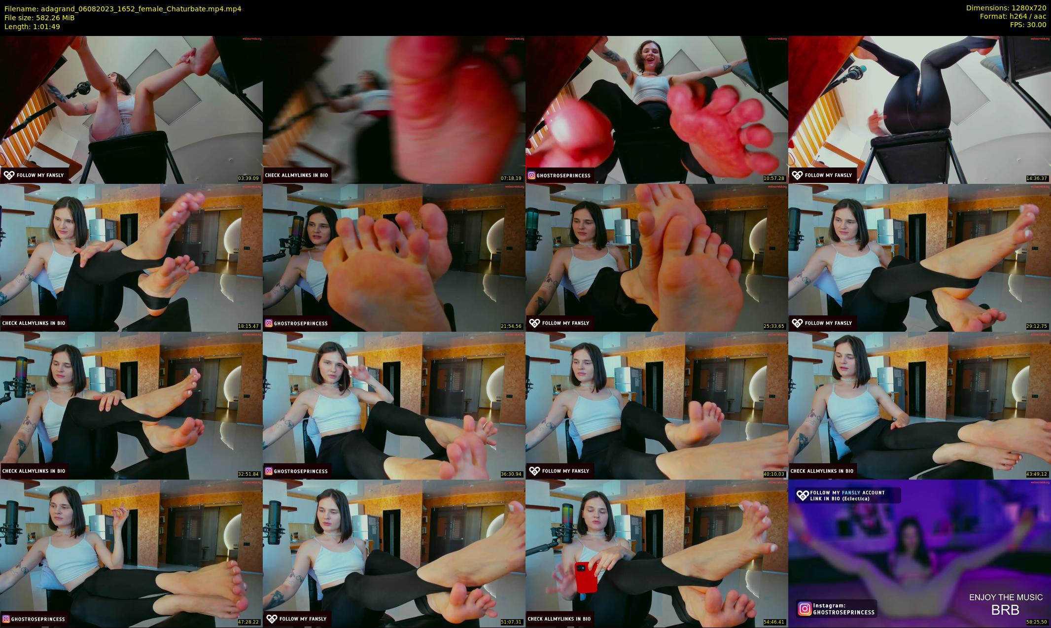 adagrand — 62 minute Chaturbate female cam show recording, 720p, Aug 6, 2023
