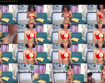 afro_happy__06 — 10 minute Chaturbate couple cam show recording, 720p, Aug 6, 2023