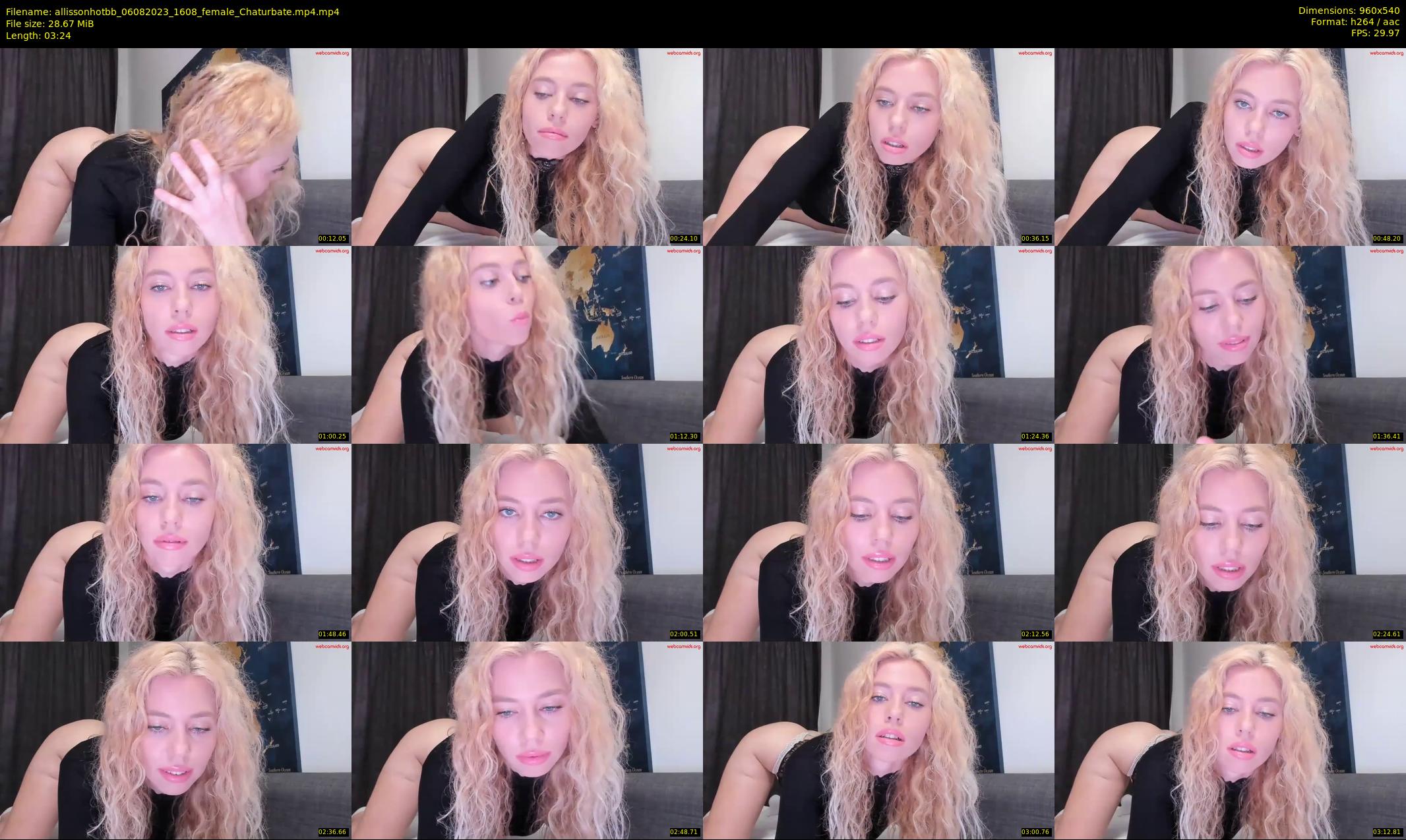 allissonhotbb — 4 minute Chaturbate female cam show recording, 480p, Aug 6, 2023