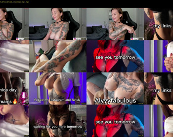alyssa_fabulous — 7 minute Chaturbate female cam show recording, 720p, Aug 6, 2023