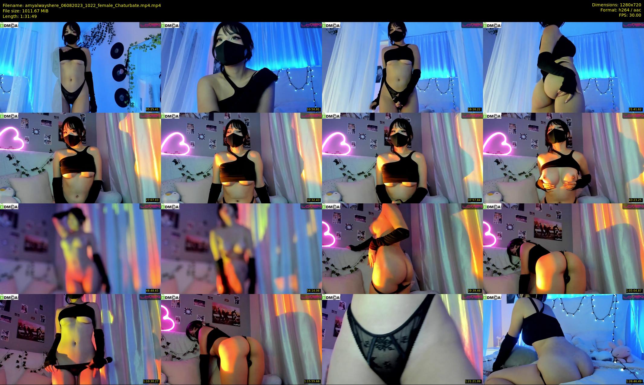 amyalwayshere — 92 minute Chaturbate female cam show recording, 720p, Aug 6, 2023