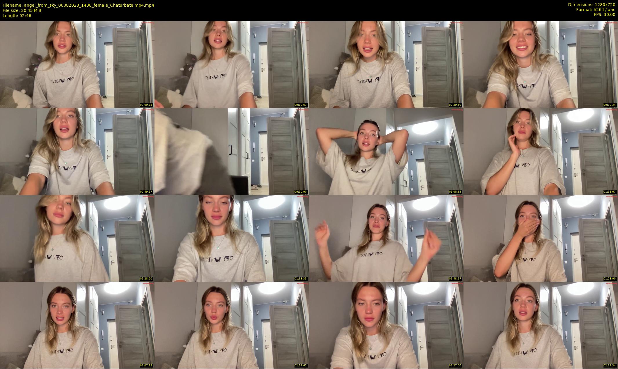 angel_from_sky — 3 minute Chaturbate female cam show recording, 720p, Aug 6, 2023