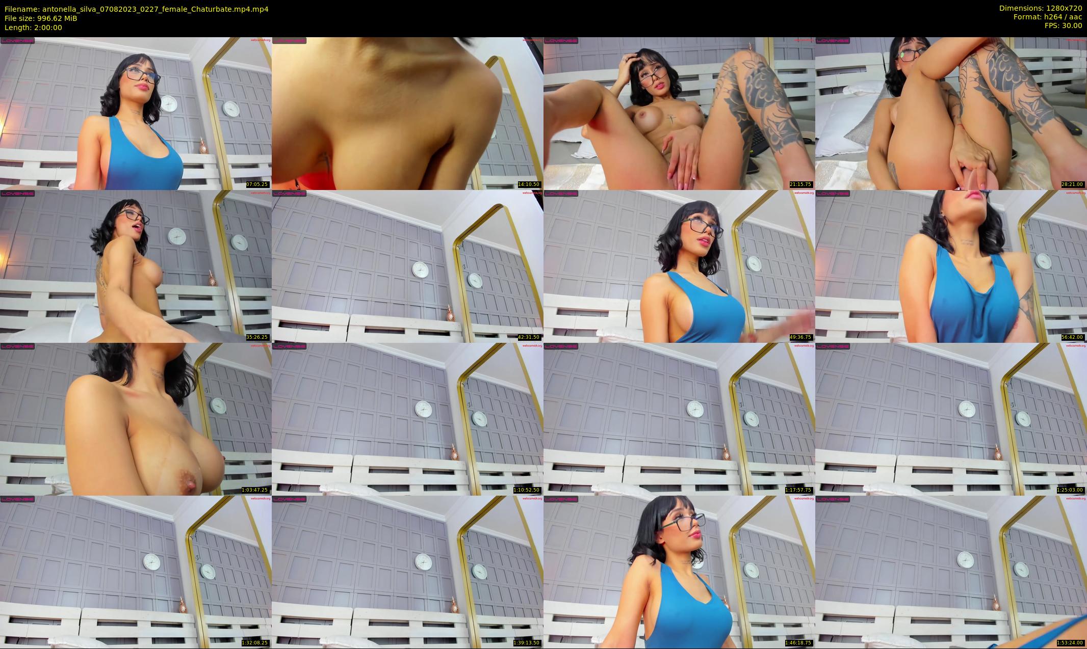 antonella_silva — 120 minute Chaturbate female cam show recording, 720p, Aug 7, 2023