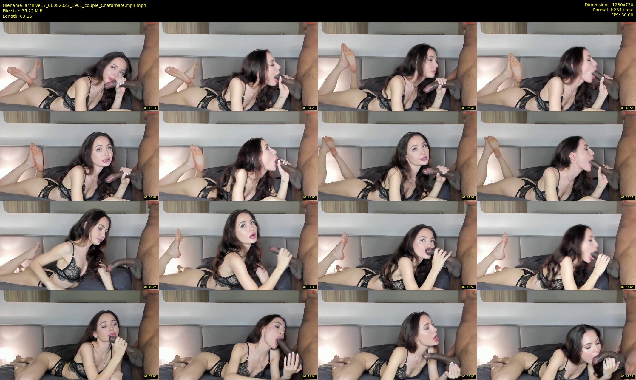 archive17 — 4 minute Chaturbate couple cam show recording, 720p, Aug 6, 2023