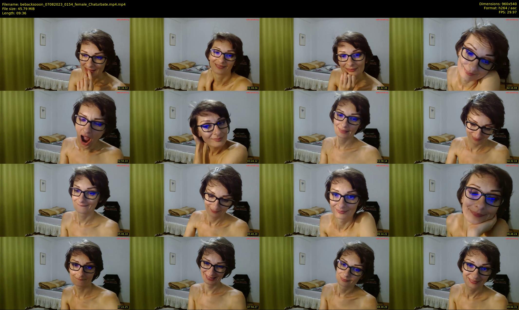 bebacksooon — 10 minute Chaturbate female cam show recording, 480p, Aug 7, 2023