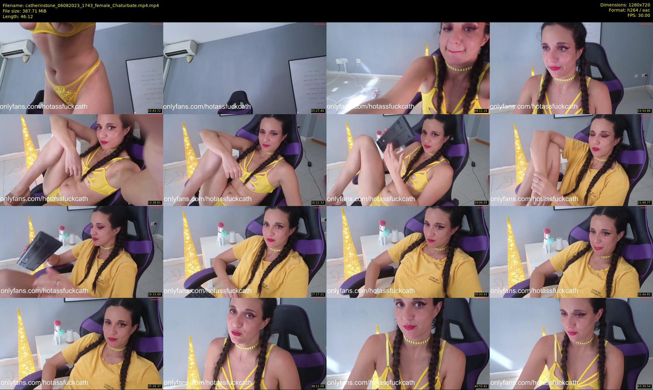 catherinstone — 47 minute Chaturbate female cam show recording, 720p, Aug 6, 2023