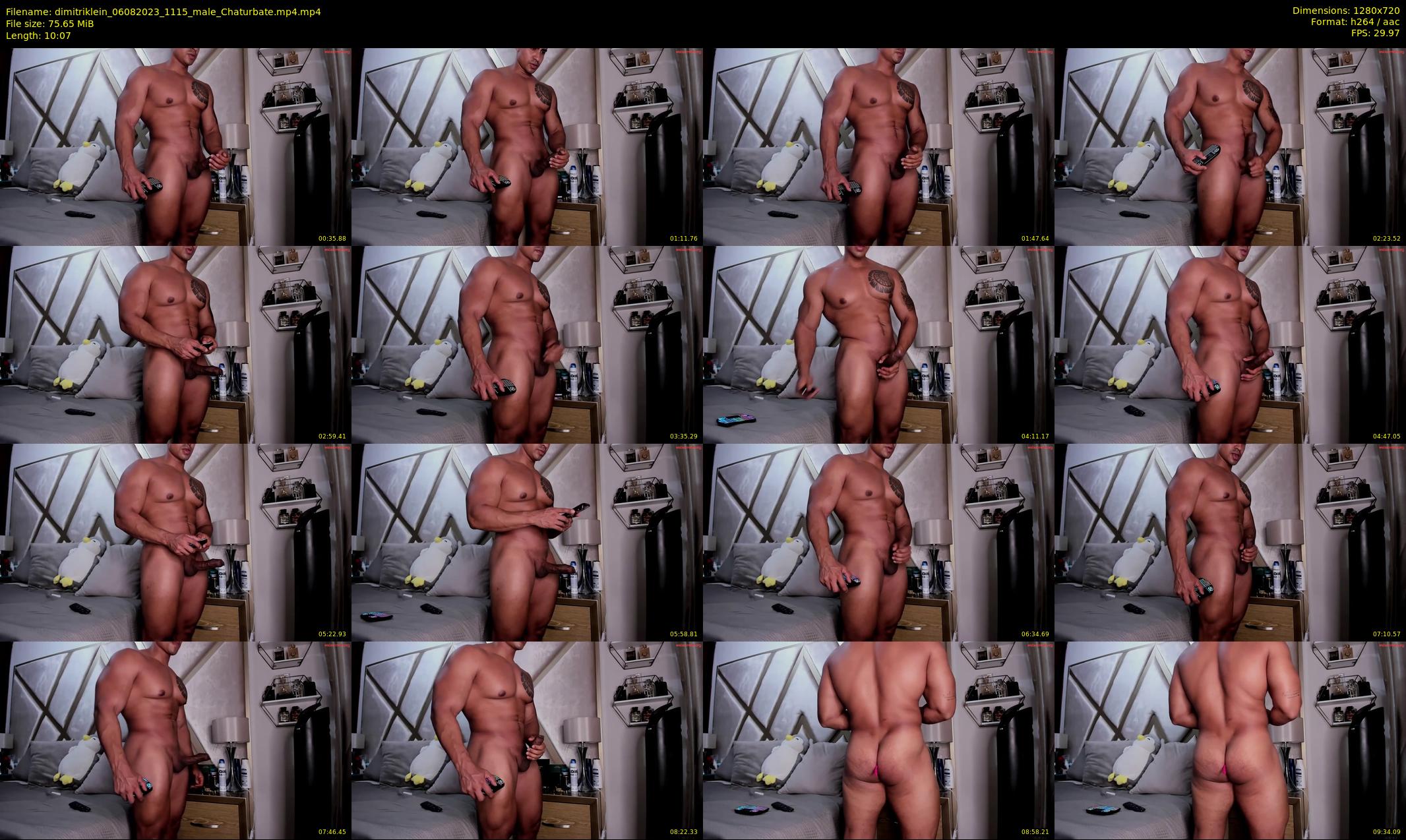 dimitriklein — 11 minute Chaturbate male cam show recording, 720p, Aug 6, 2023