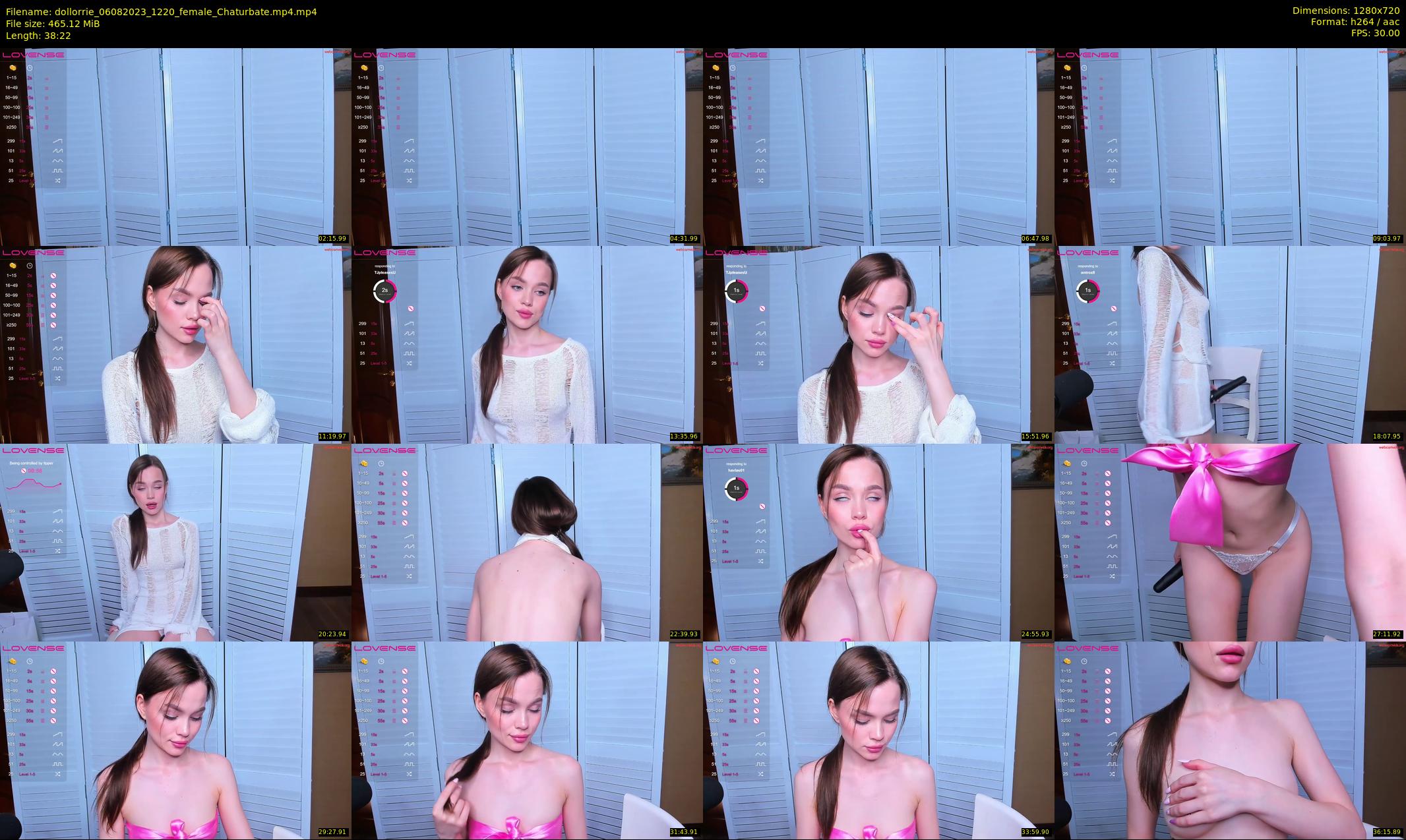 dollorrie — 39 minute Chaturbate couple cam show recording, 720p, Aug 6, 2023