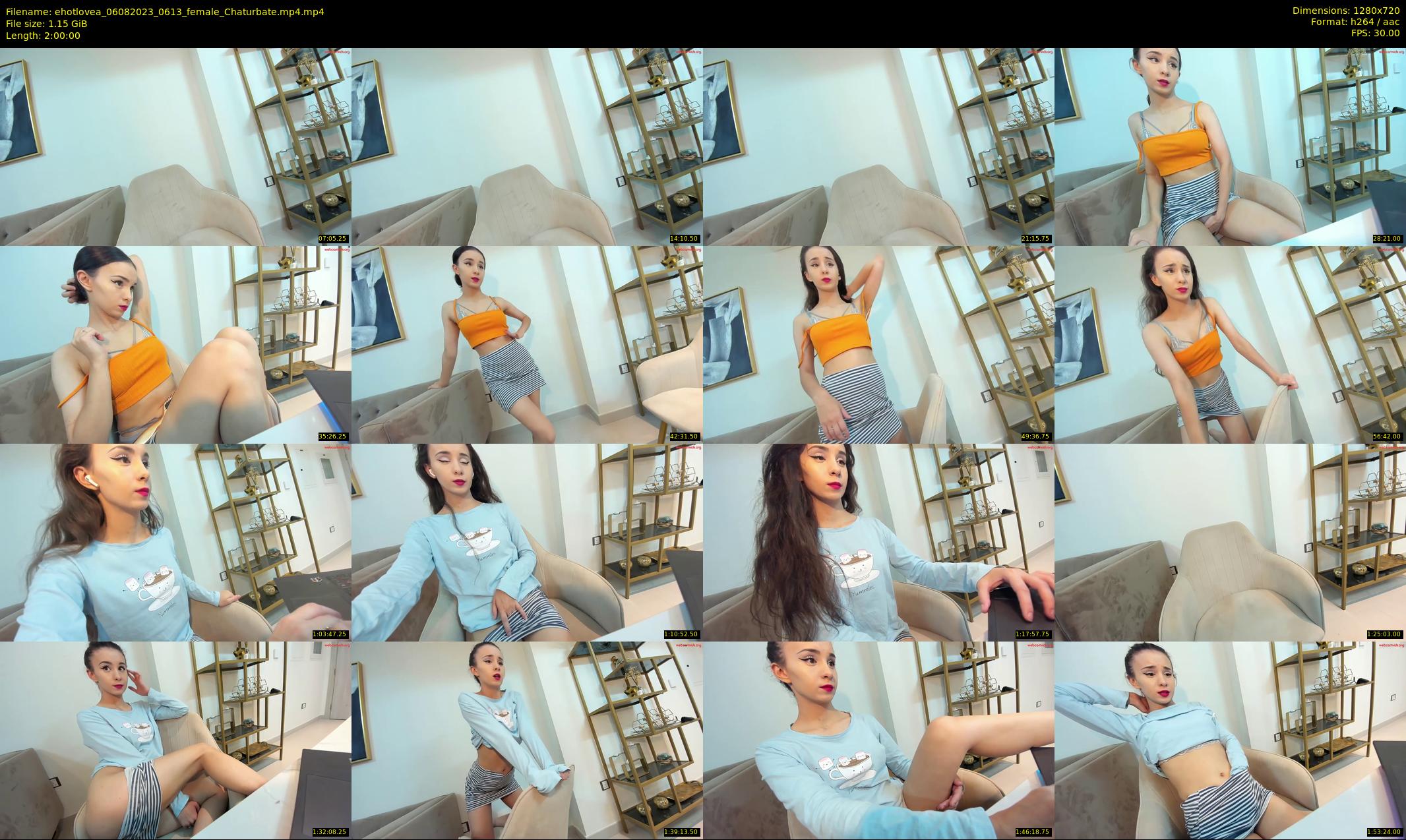 ehotlovea — 120 minute Chaturbate female cam show recording, 720p, Aug 6, 2023