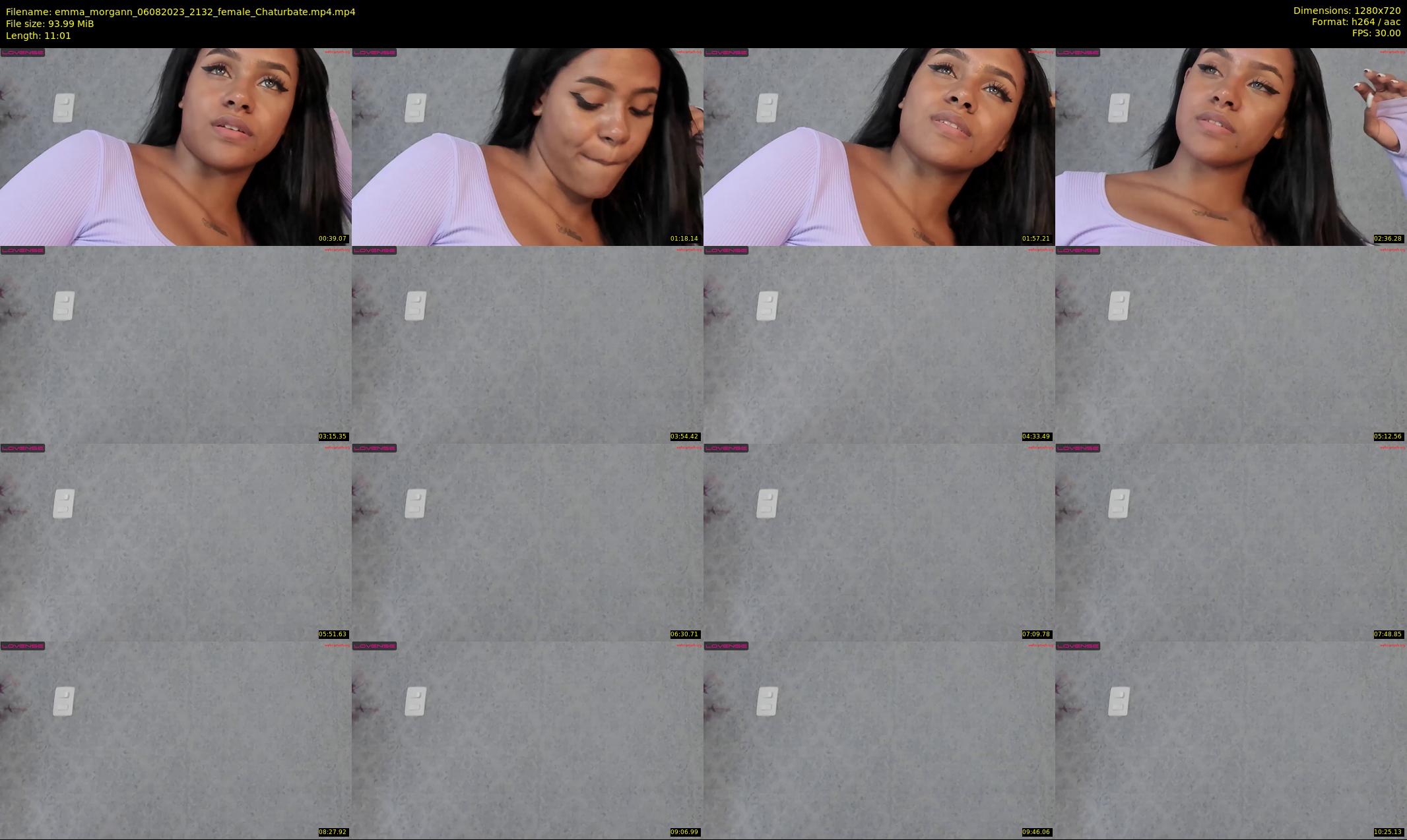 emma_morgann — 12 minute Chaturbate female cam show recording, 720p, Aug 6, 2023
