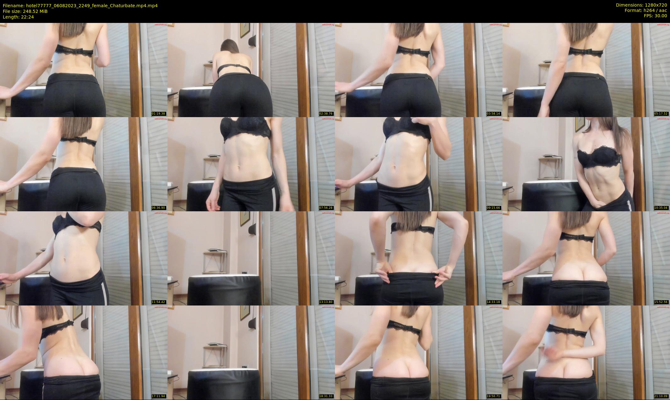 hotel77777 — 23 minute Chaturbate female cam show recording, 720p, Aug 6, 2023