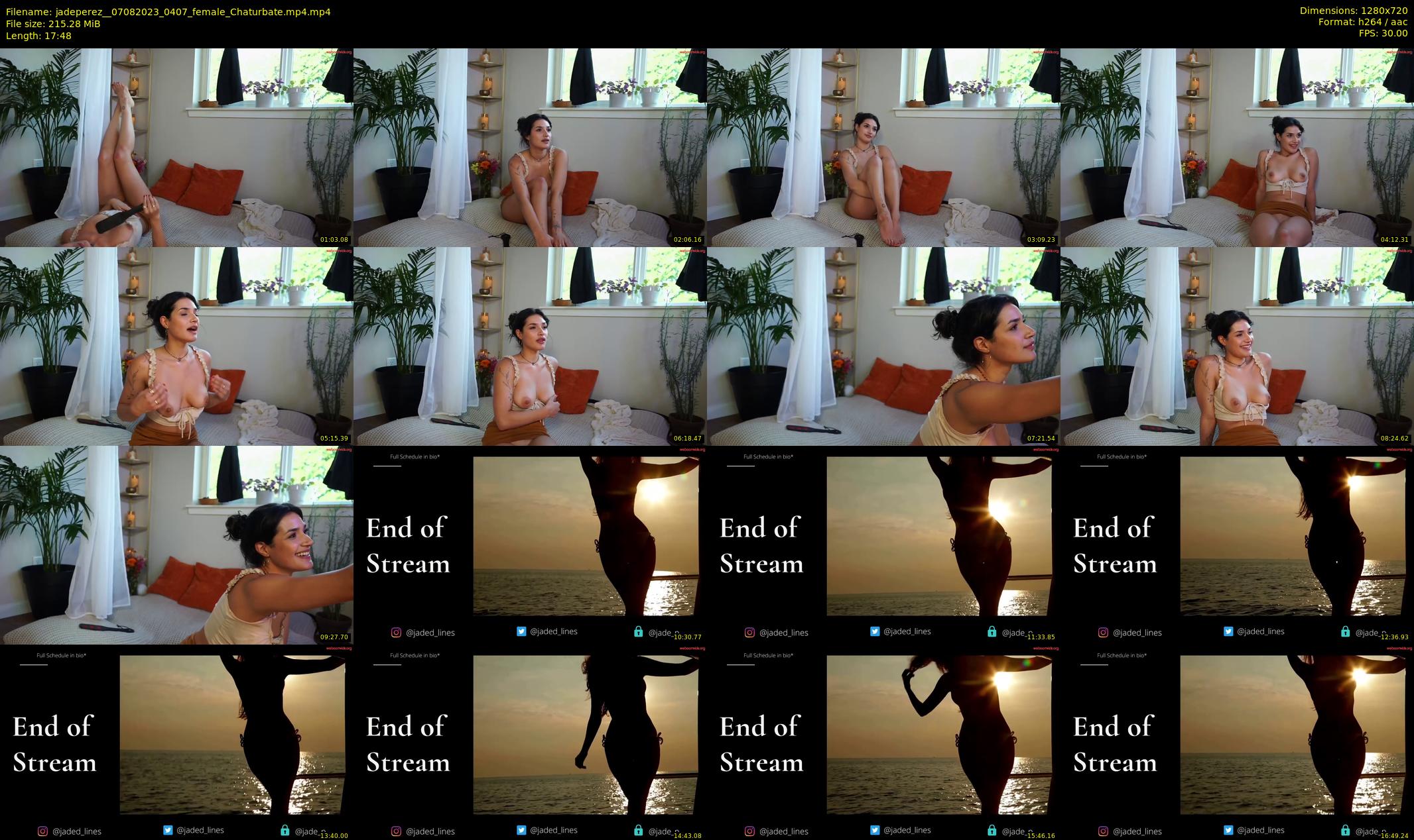 jadeperez_ — 18 minute Chaturbate female cam show recording, 720p, Aug 7, 2023