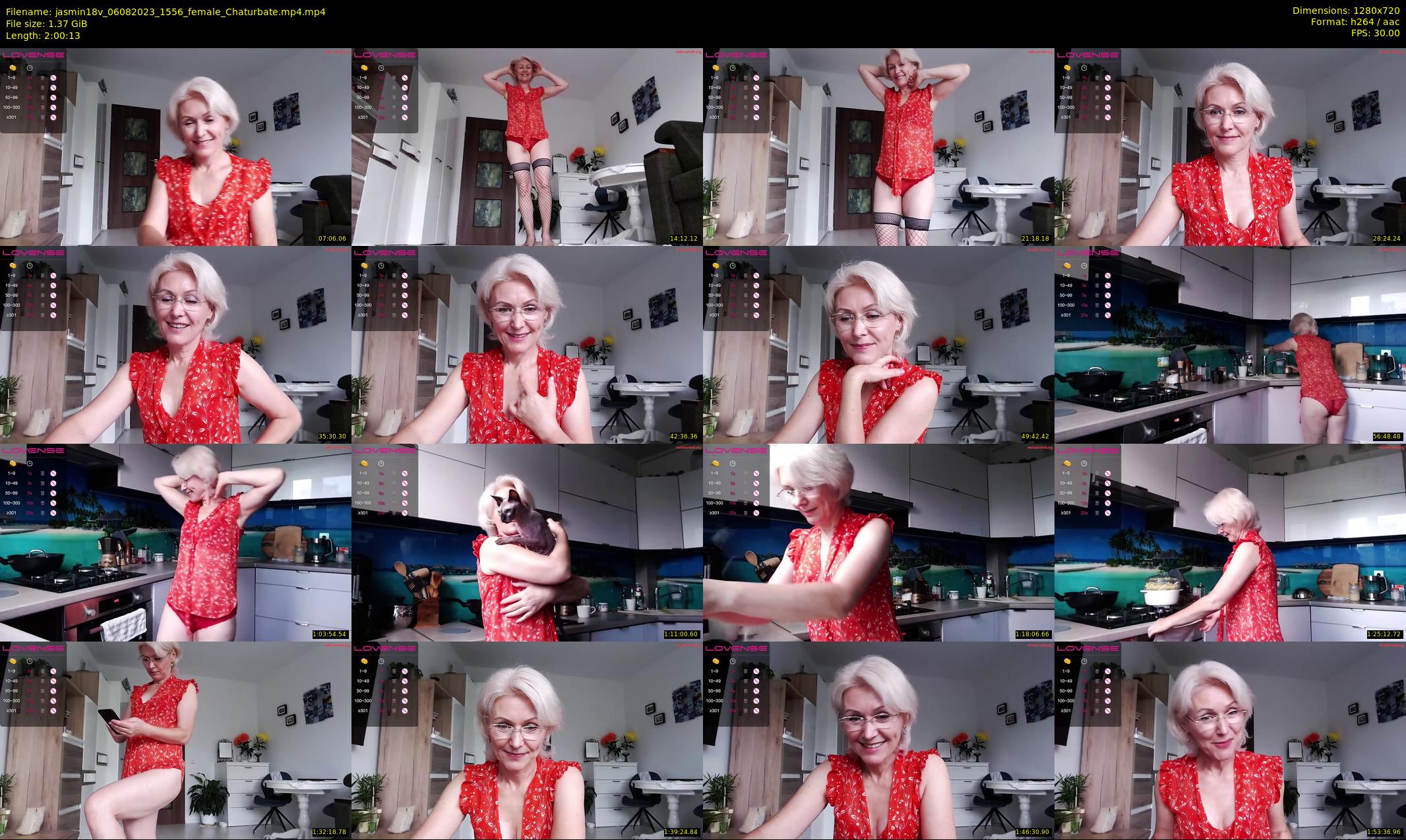 jasmin18v — 121 minute Chaturbate female cam show recording, 720p, Aug 6, 2023