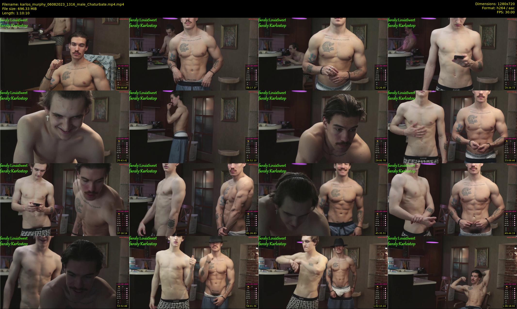 karlos_murphy — 71 minute Chaturbate male cam show recording, 720p, Aug 6, 2023