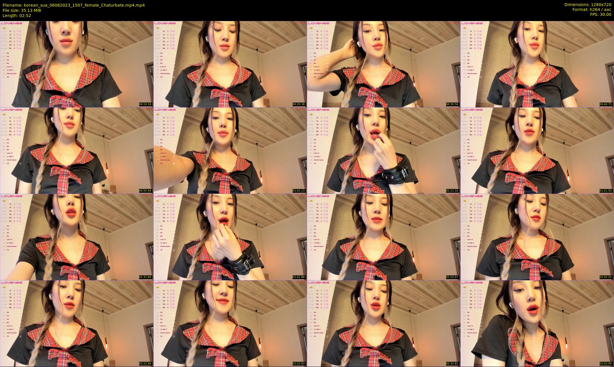 korean_sua — 3 minute Chaturbate female cam show recording, 720p, Aug 6, 2023
