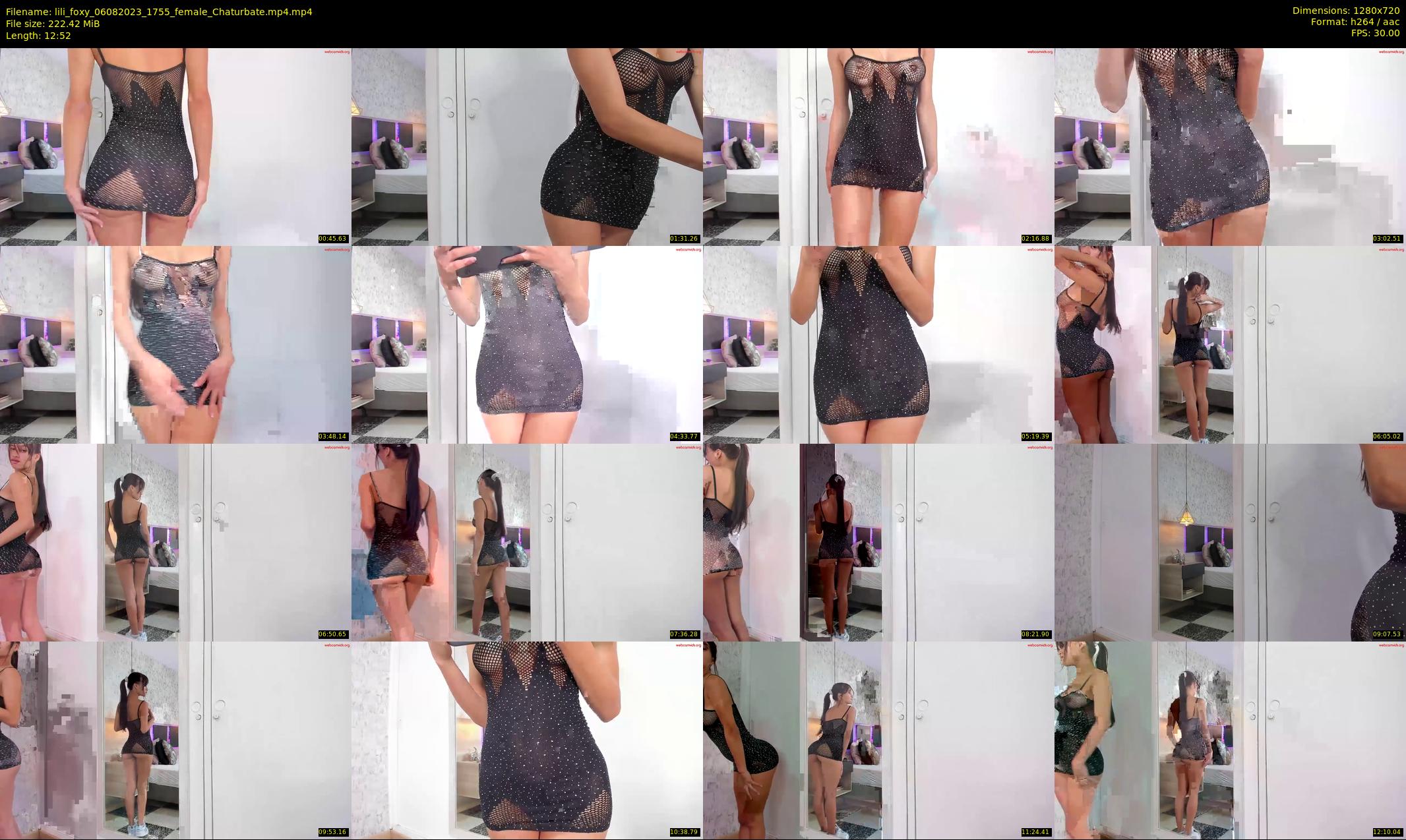 lili_foxy — 13 minute Chaturbate female cam show recording, 720p, Aug 6, 2023
