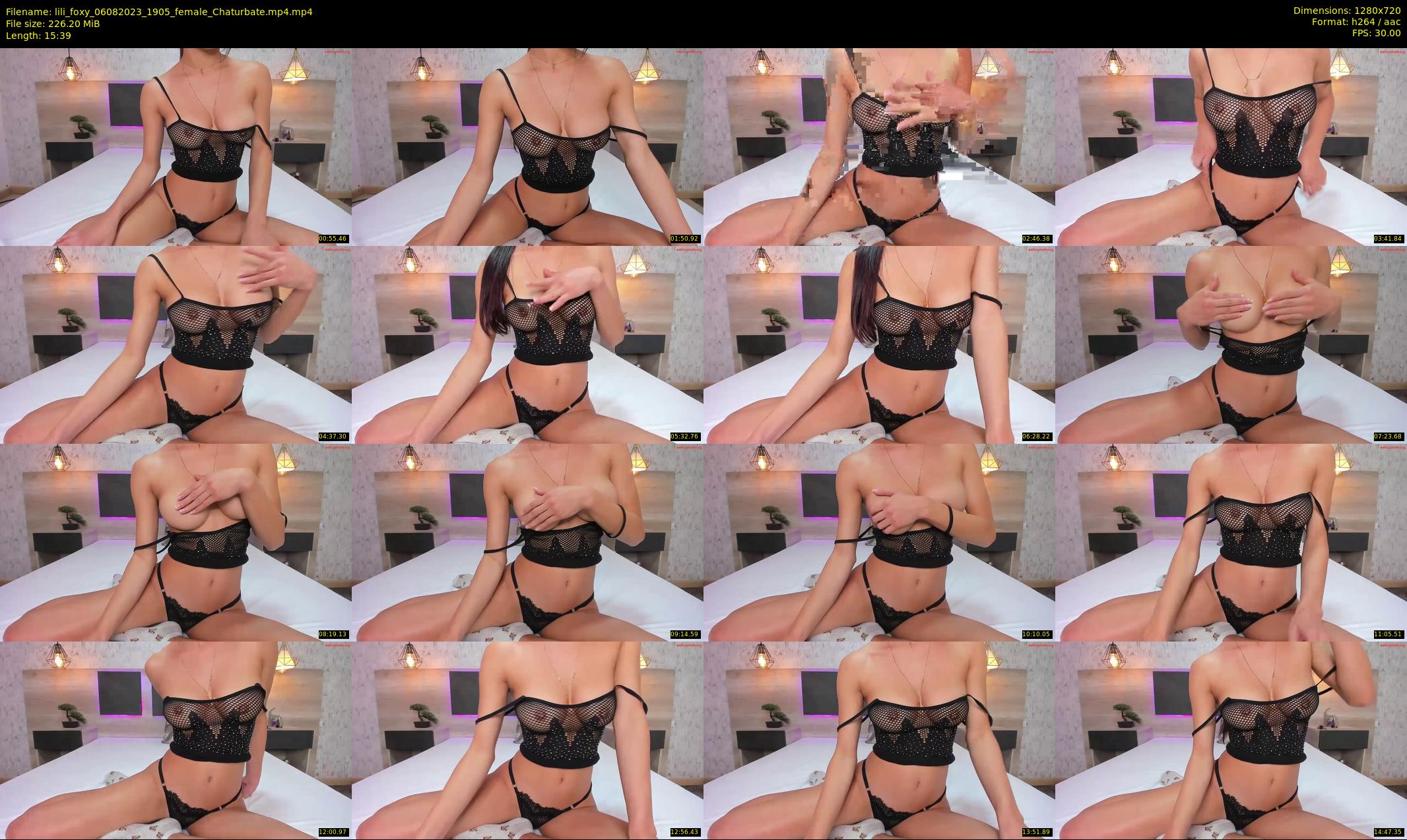 lili_foxy — 16 minute Chaturbate female cam show recording, 720p, Aug 6, 2023