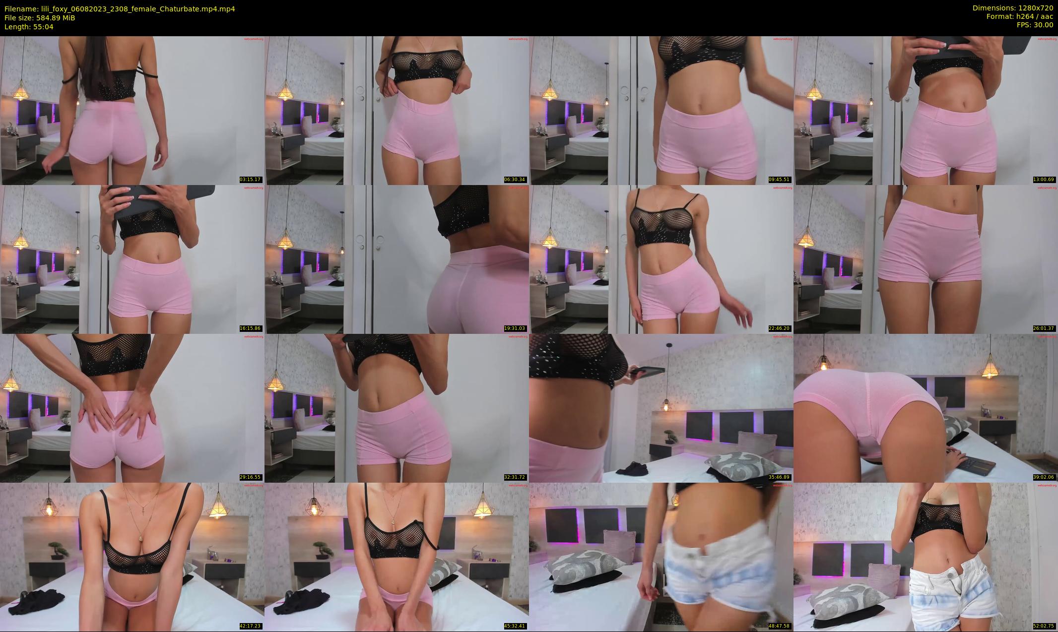 lili_foxy — 56 minute Chaturbate female cam show recording, 720p, Aug 6, 2023