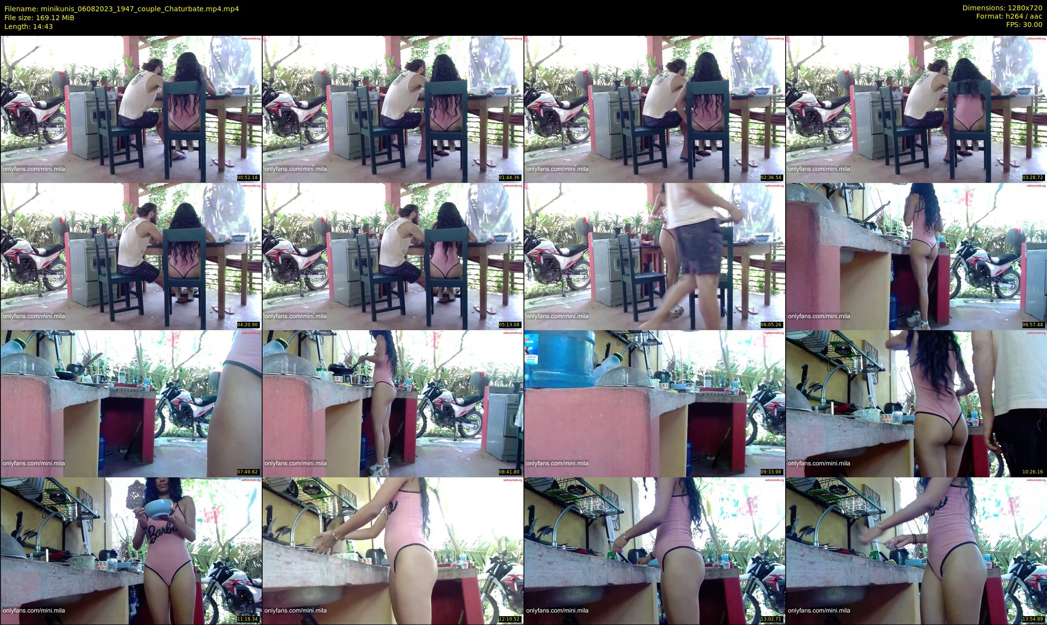 minikunis — 15 minute Chaturbate couple cam show recording, 720p, Aug 6, 2023