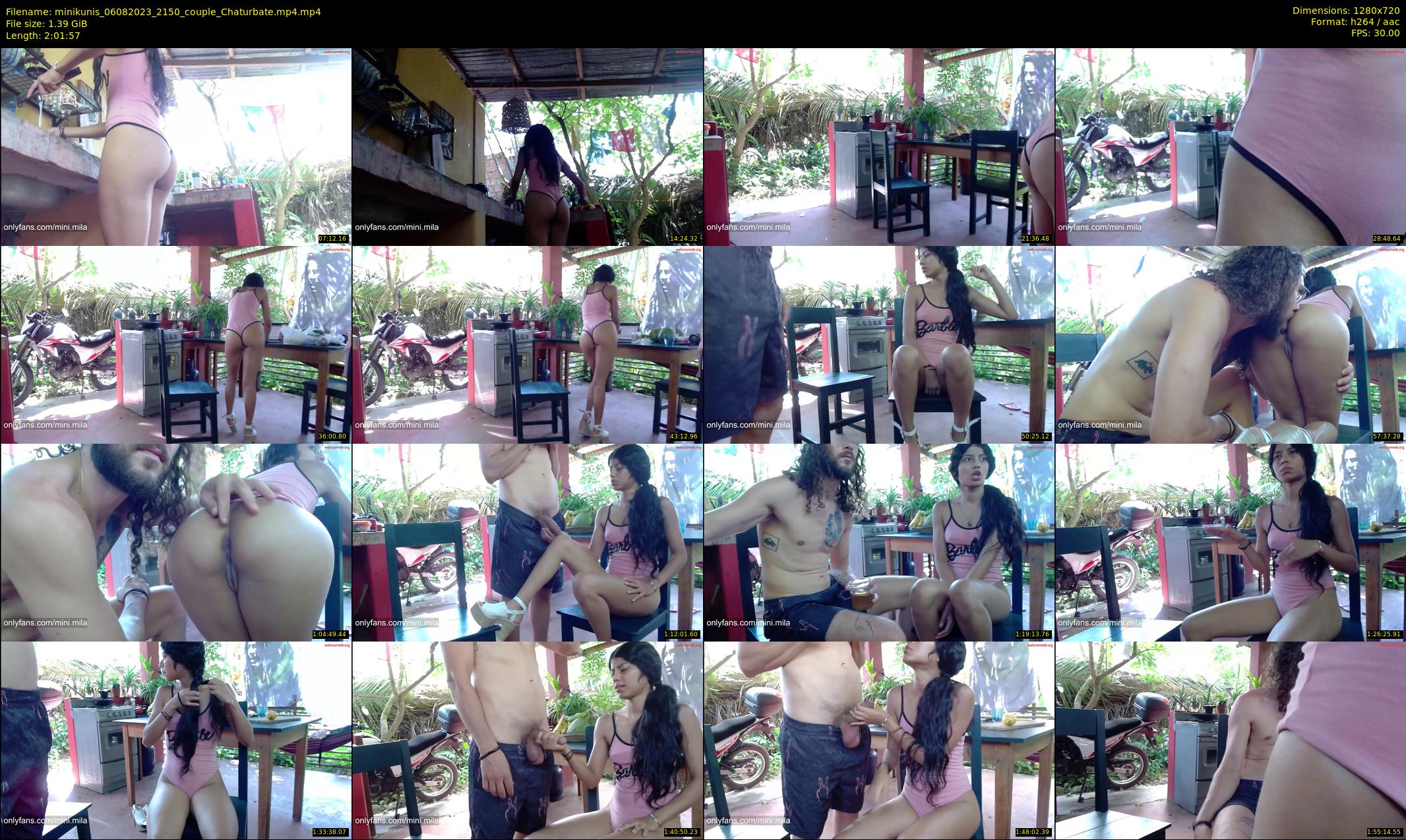 minikunis — 122 minute Chaturbate couple cam show recording, 720p, Aug 6, 2023