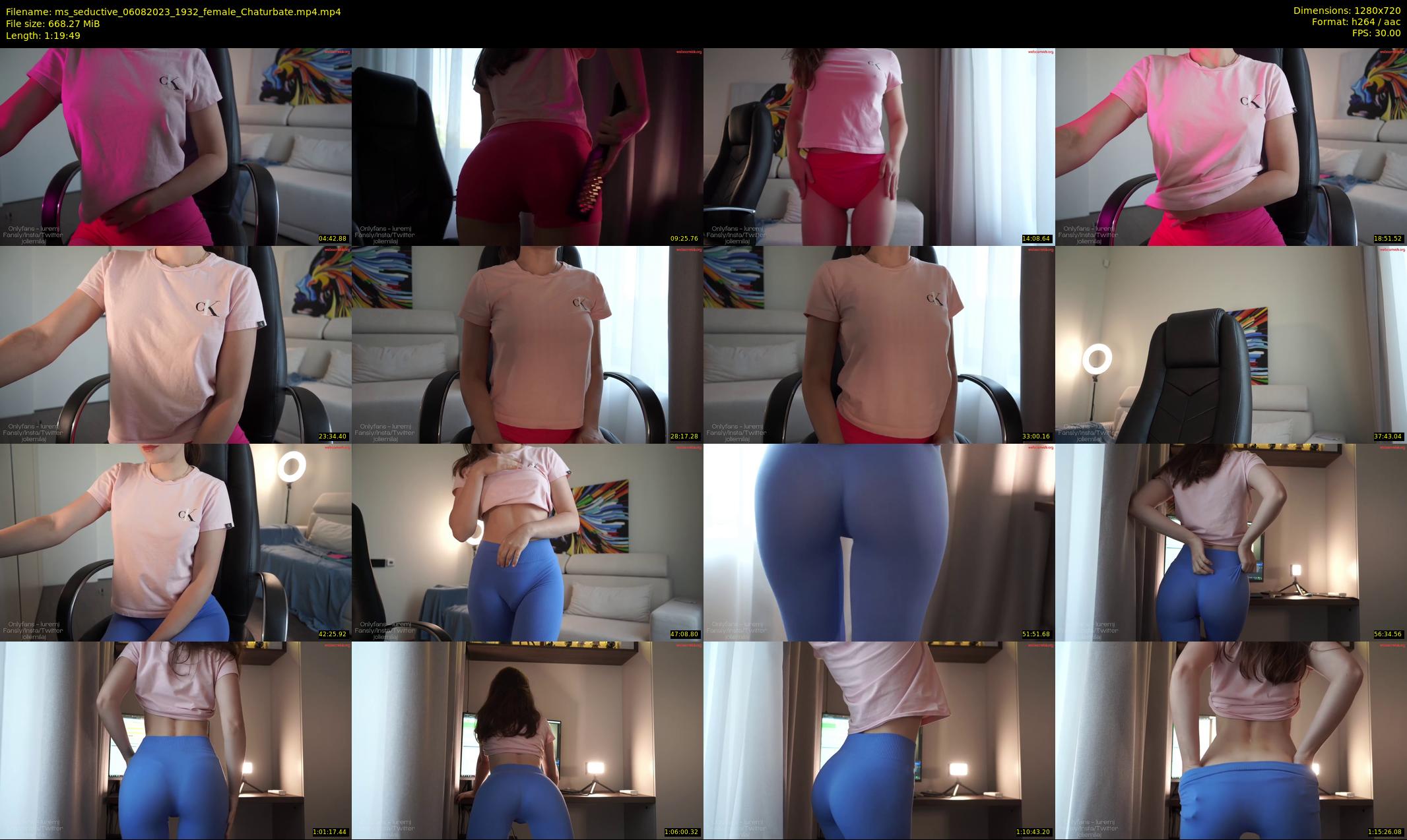 ms_seductive — 80 minute Chaturbate female cam show recording, 720p, Aug 6, 2023