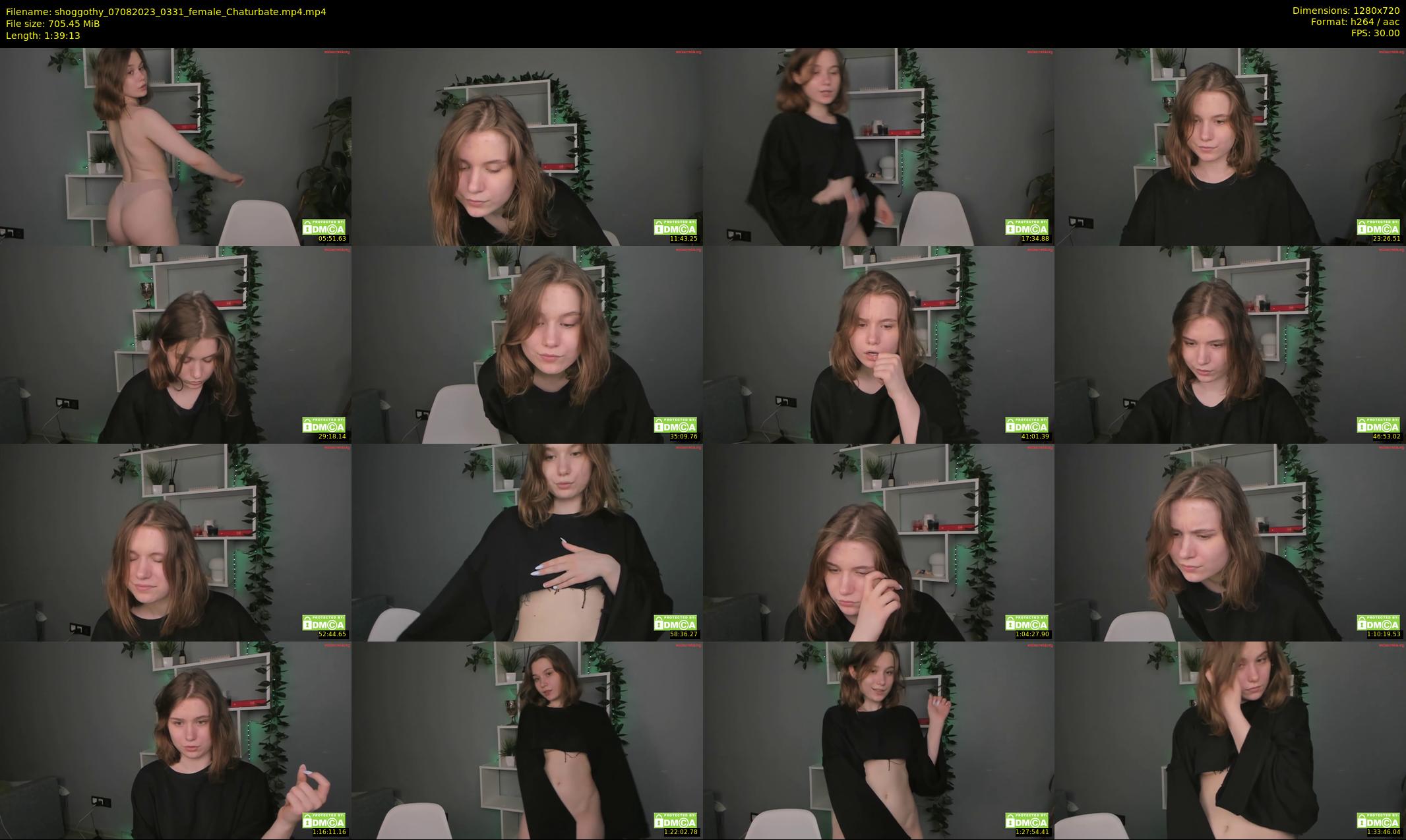 shoggothy — 100 minute Chaturbate female cam show recording, 720p, Aug 7, 2023