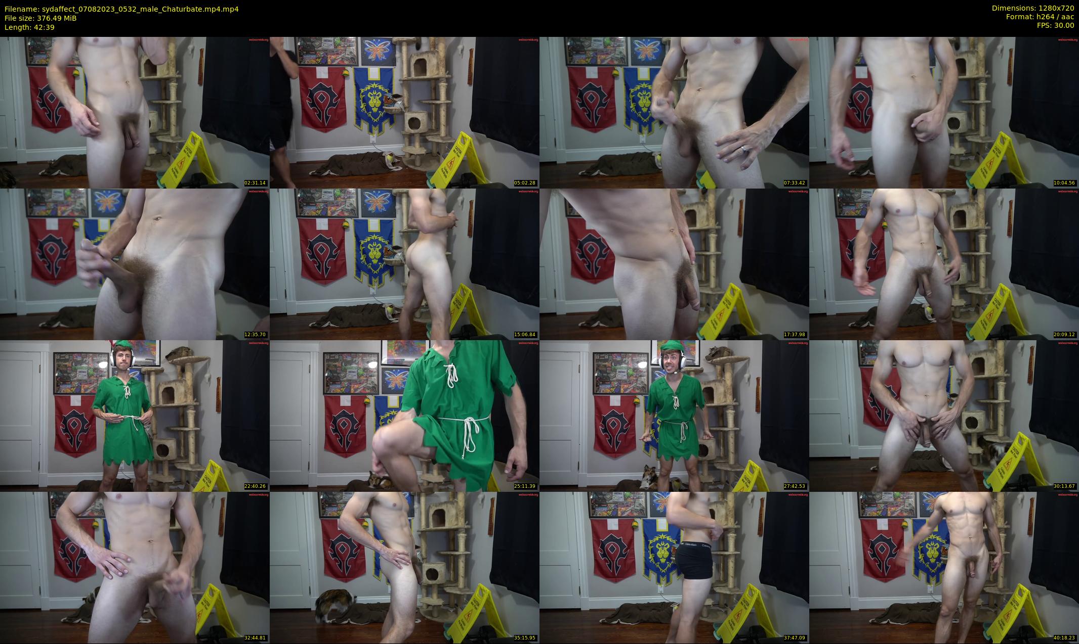 sydaffect — 43 minute Chaturbate male cam show recording, 720p, Aug 7, 2023