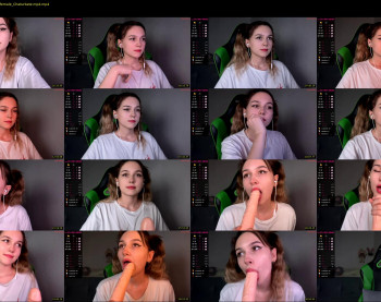 vrchan — 44 minute Chaturbate couple cam show recording, 720p, Aug 6, 2023