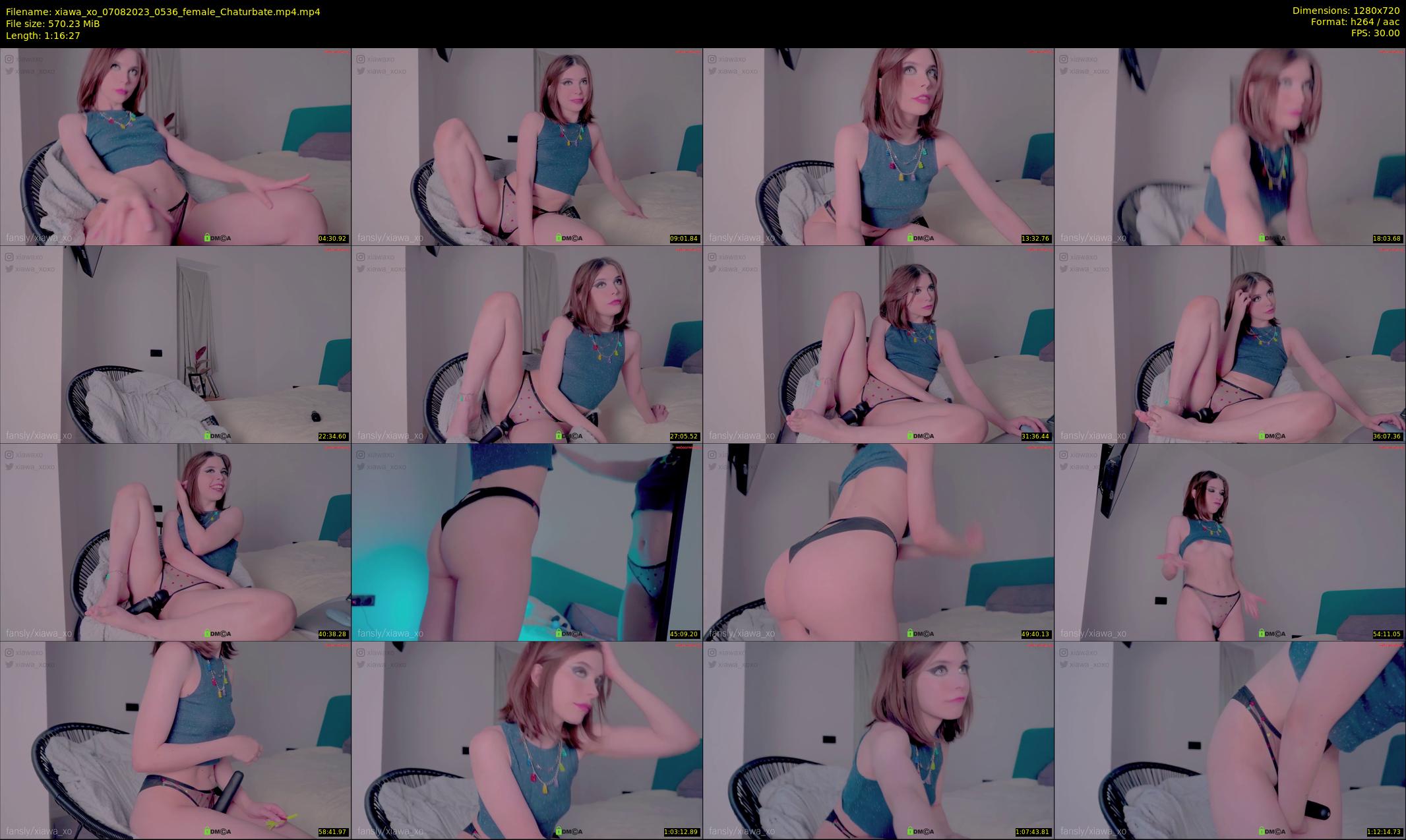 xiawa_xo — 77 minute Chaturbate female cam show recording, 720p, Aug 7, 2023