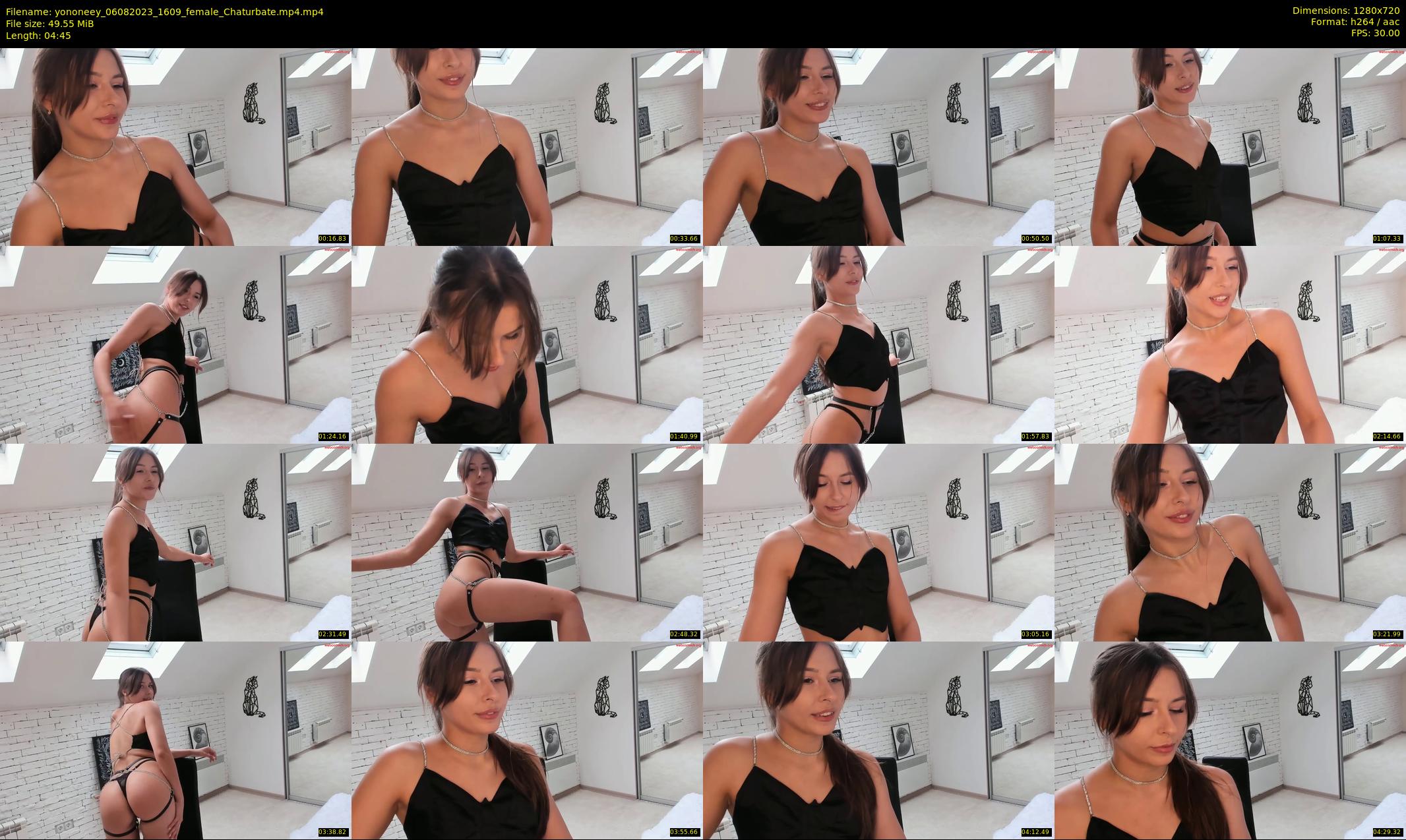 yononeey — 5 minute Chaturbate female cam show recording, 720p, Aug 6, 2023
